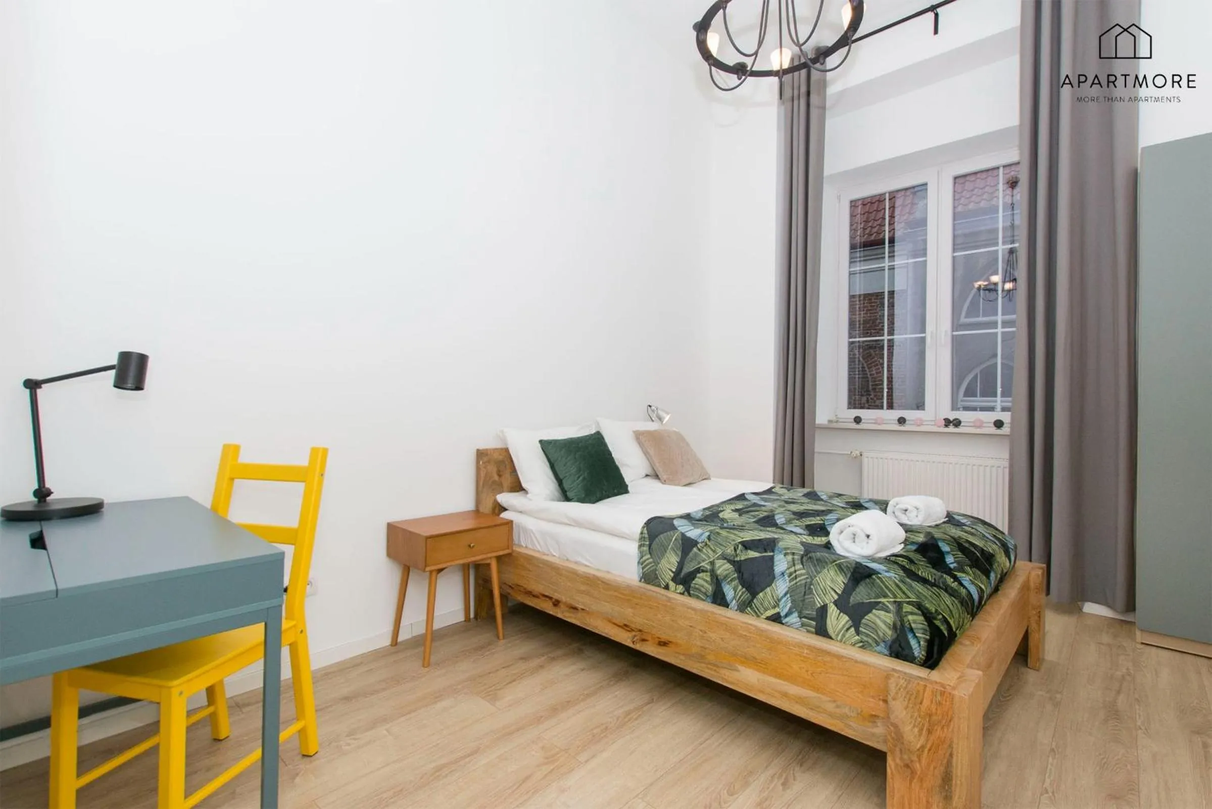 Bed in Old Town by Apartmore