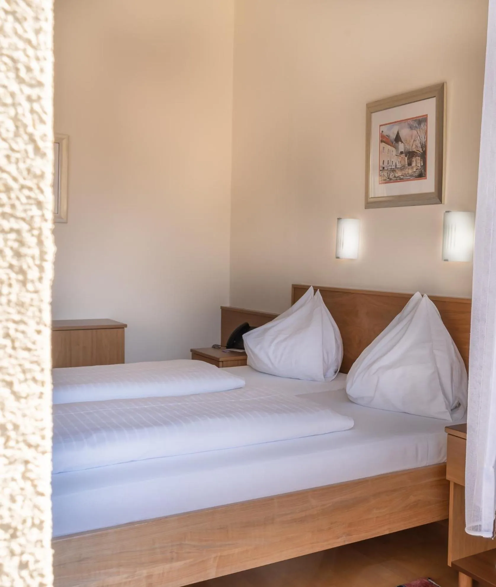 Bed in Hotel Kindler 2,0 Self-Check-In