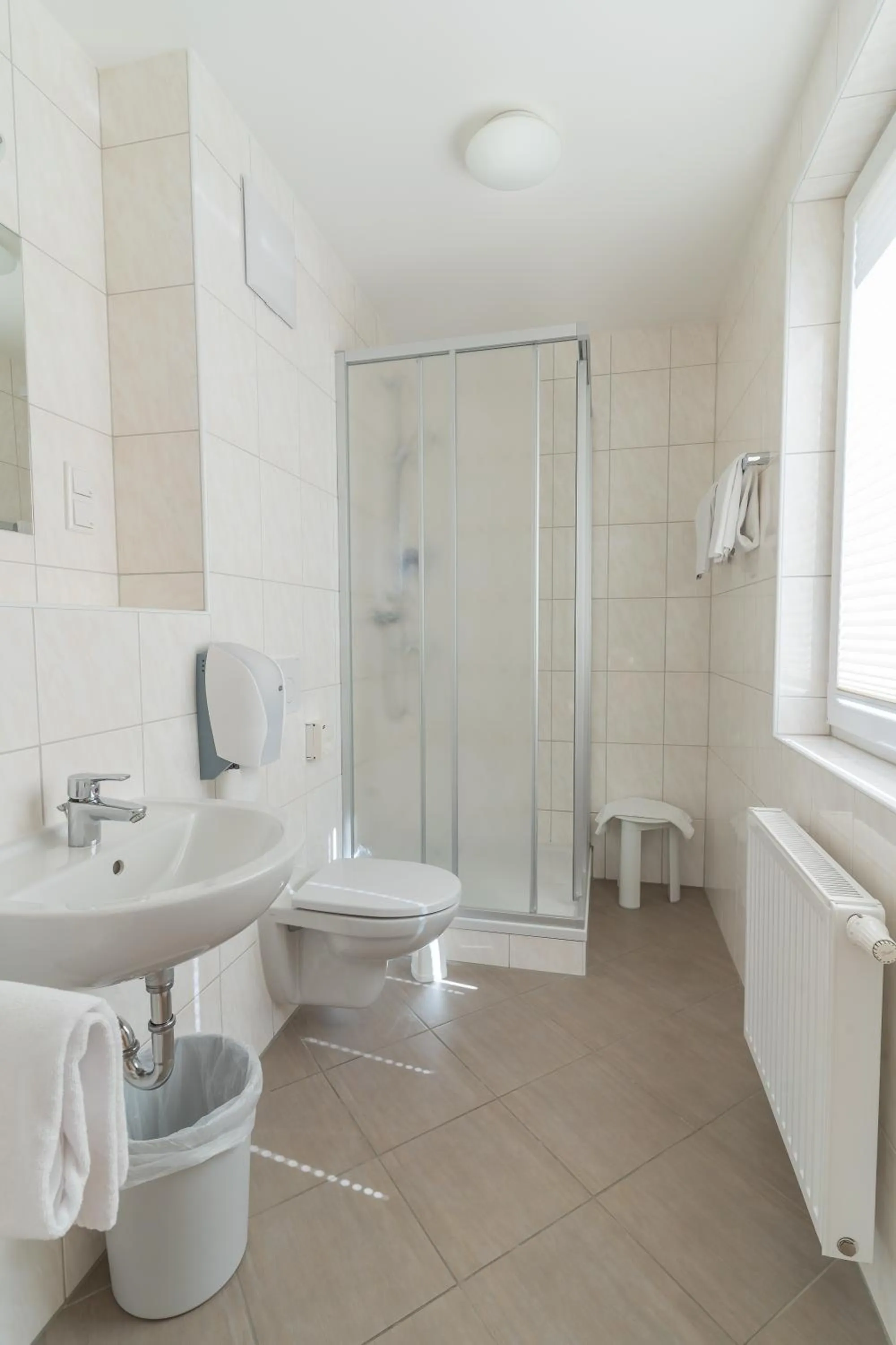 Shower in Hotel Kindler 2,0 Self-Check-In