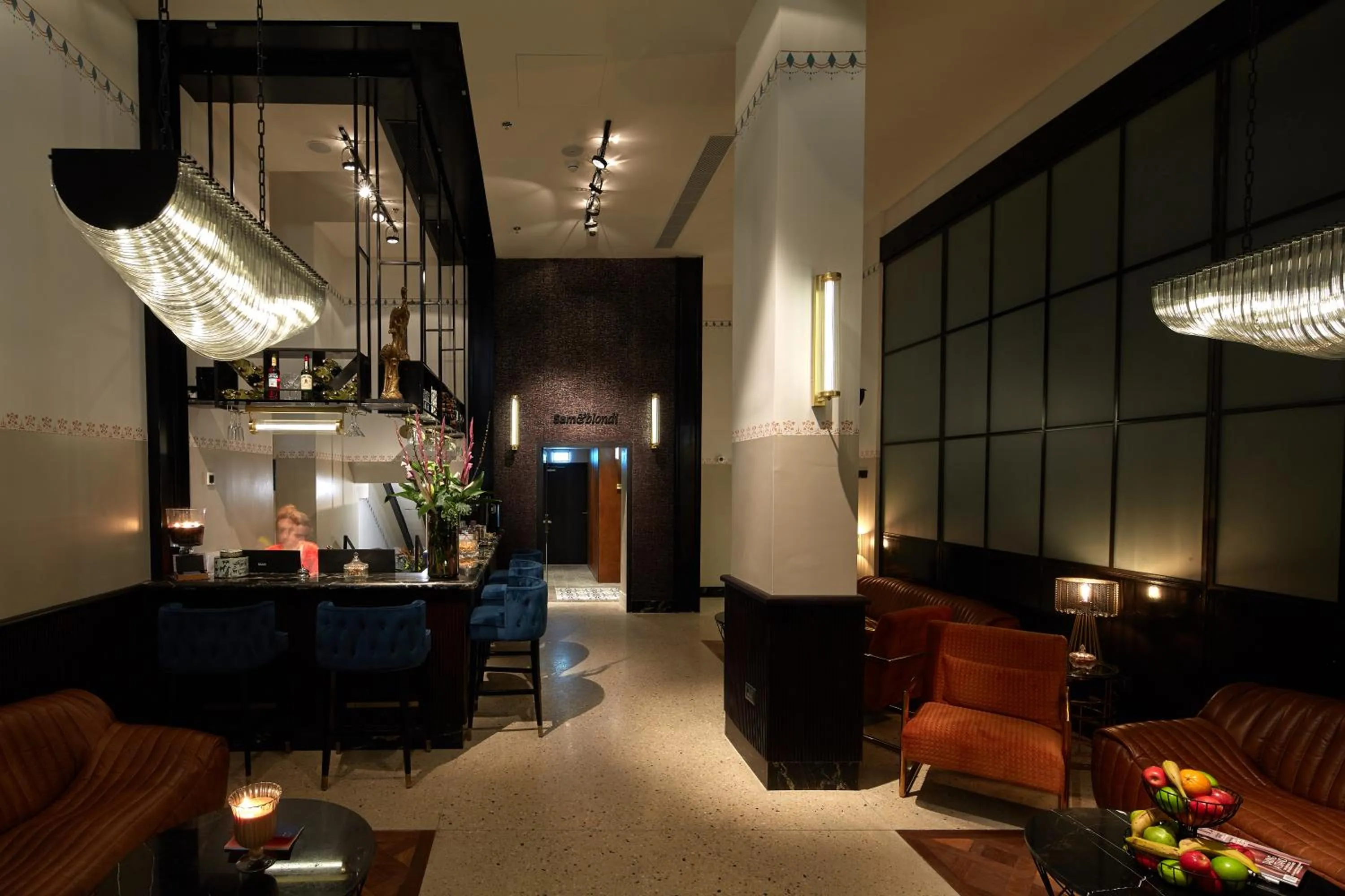 Lobby or reception in Sam&Blondi