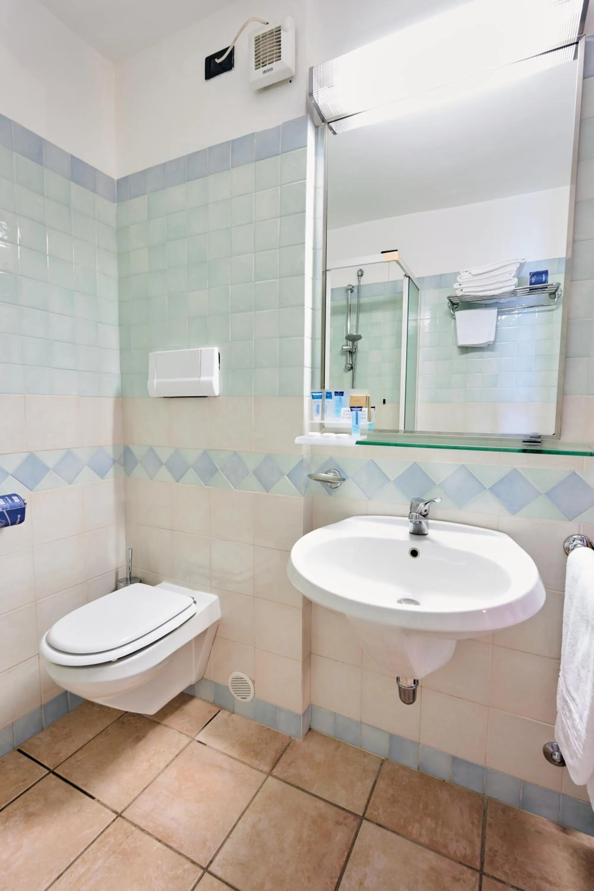 Bathroom in Hotel Pizzalto