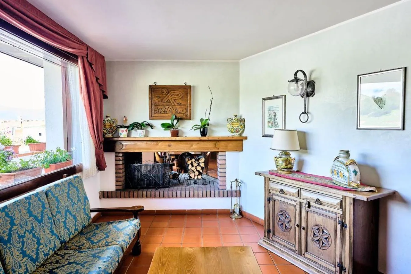 Living room in Hotel Pizzalto