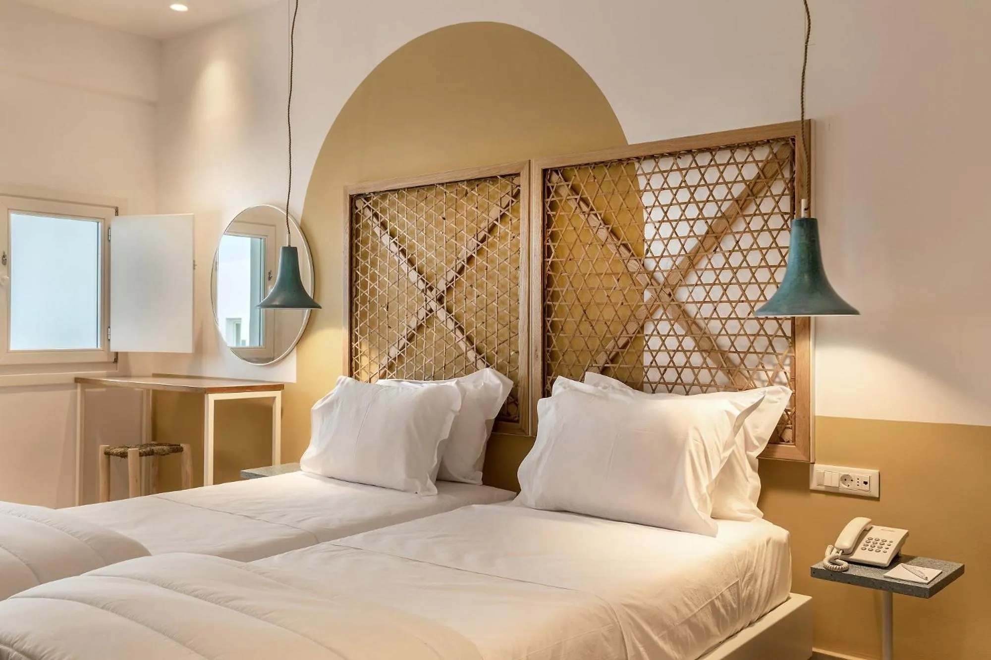 Bed in Secret View Hotel