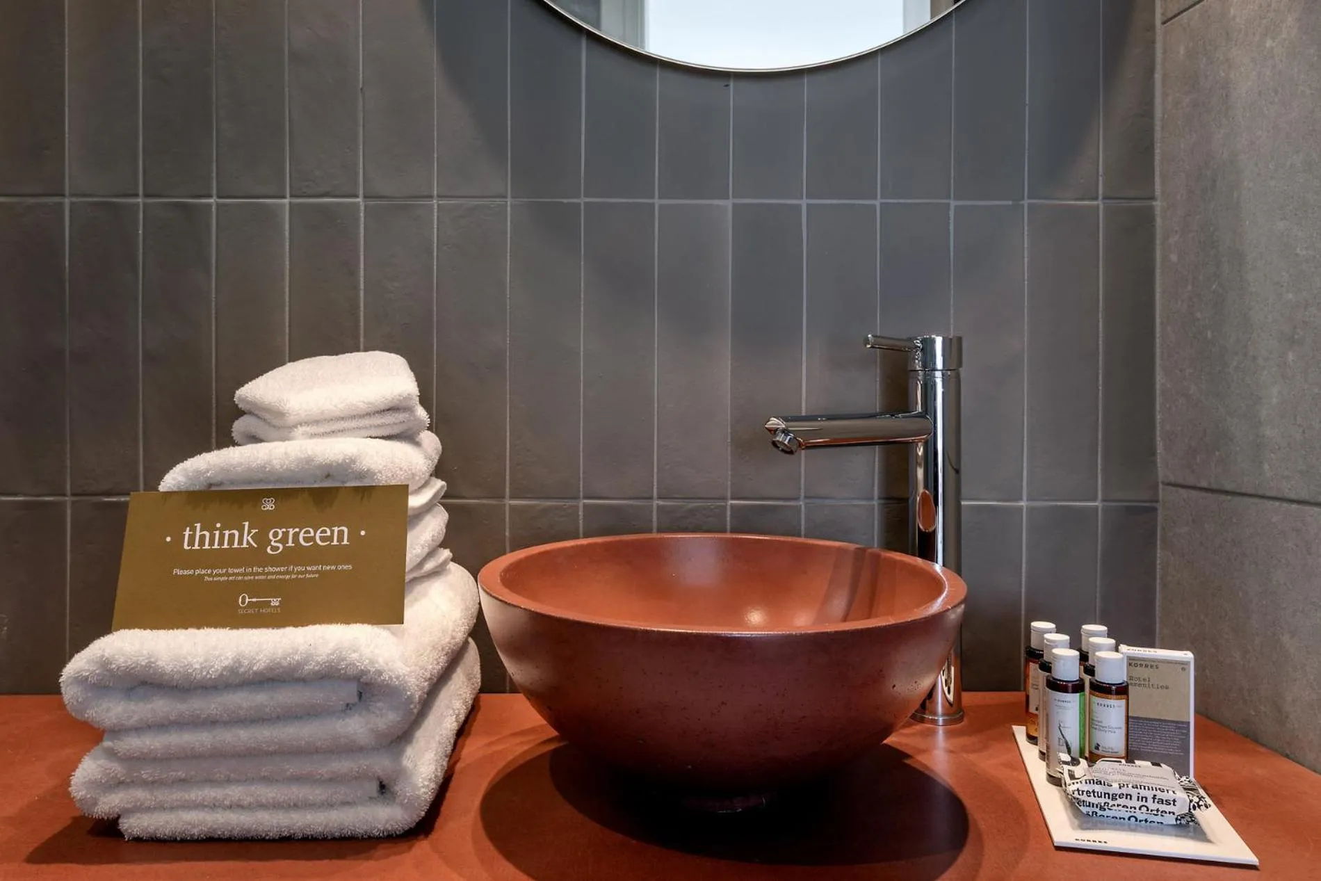 Shower in Secret View Hotel