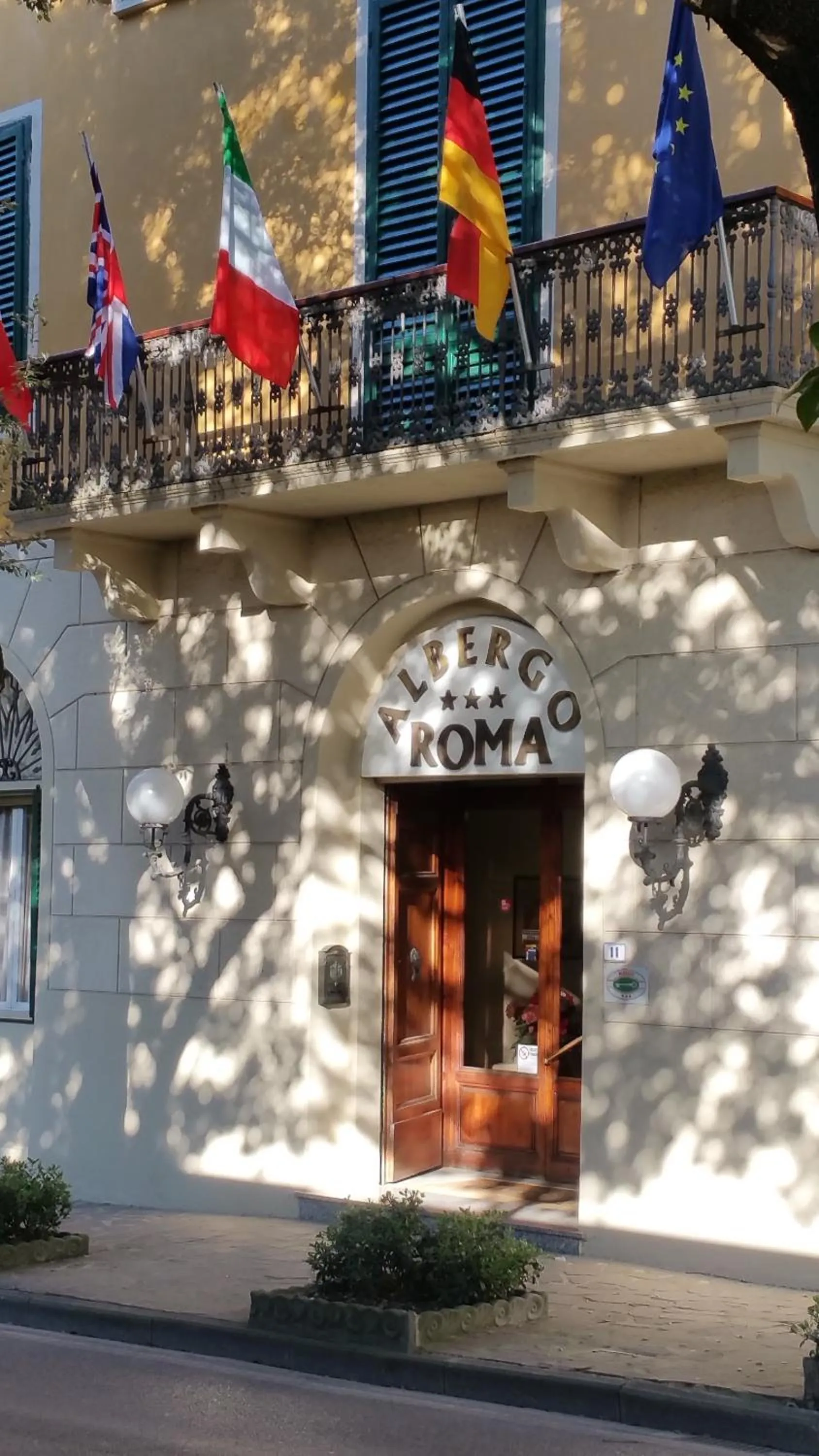 Facade/entrance in Albergo Roma