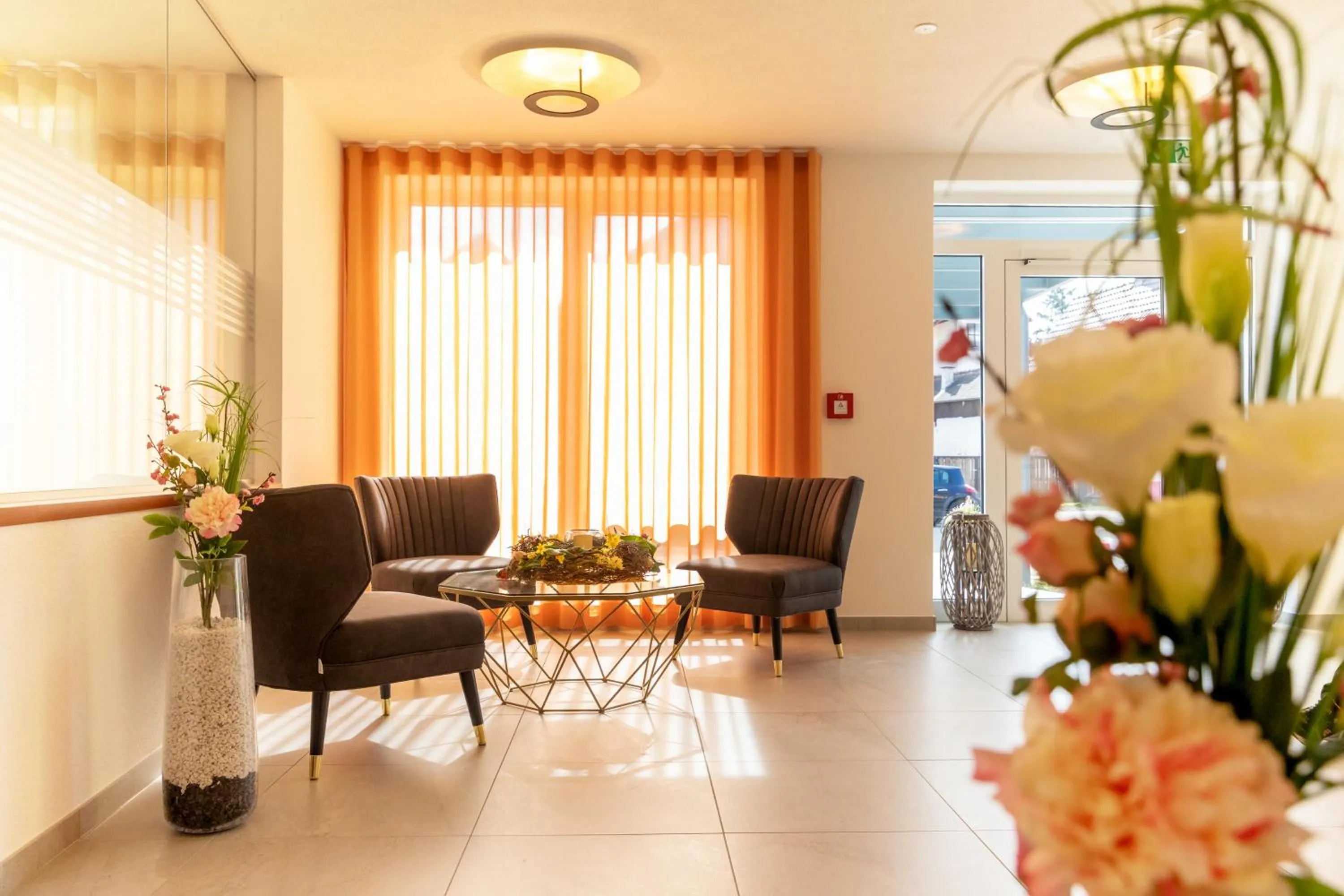 Lobby or reception in Hotel La Mirabelle close to Europa Park