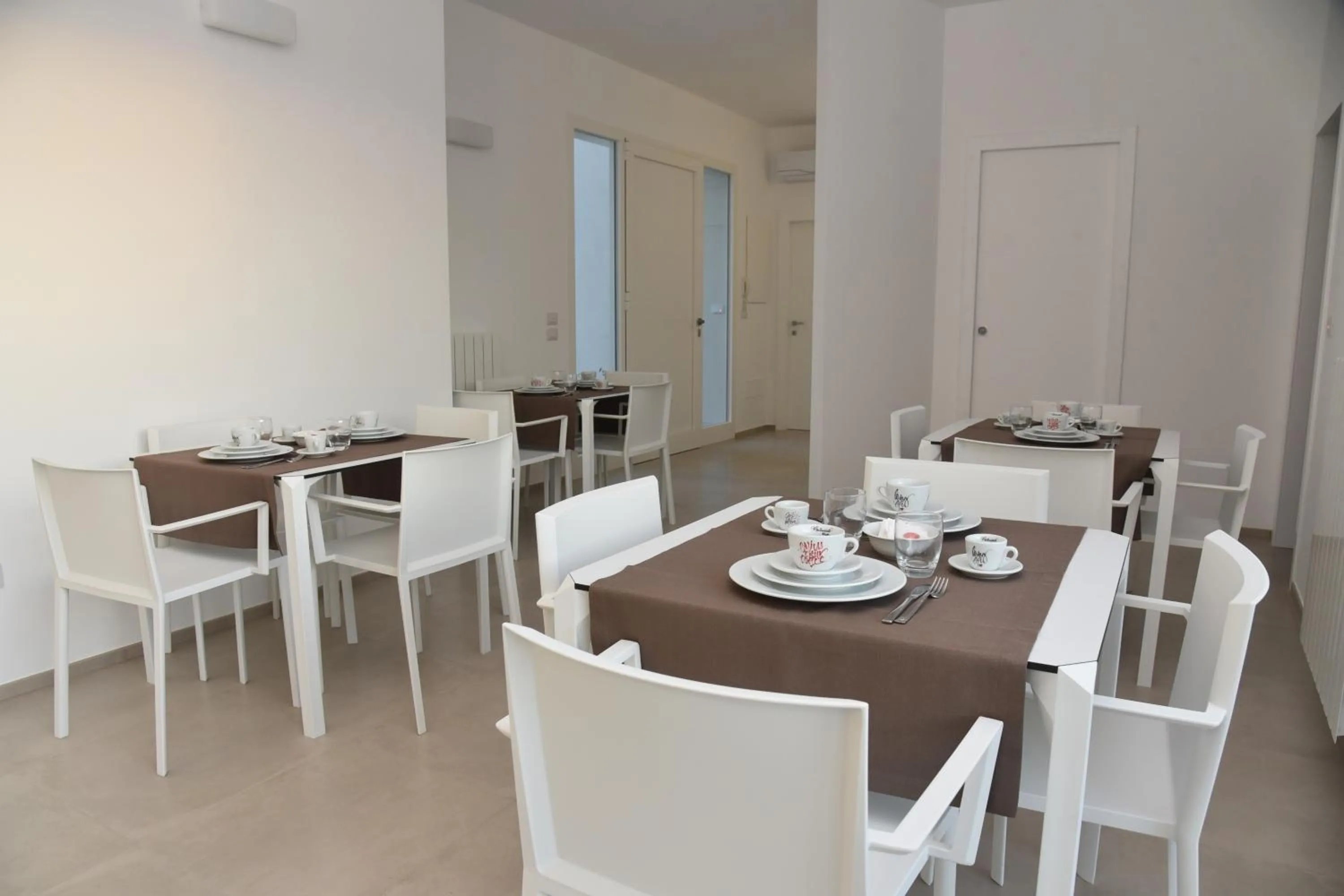 Dining area in B&B Rose