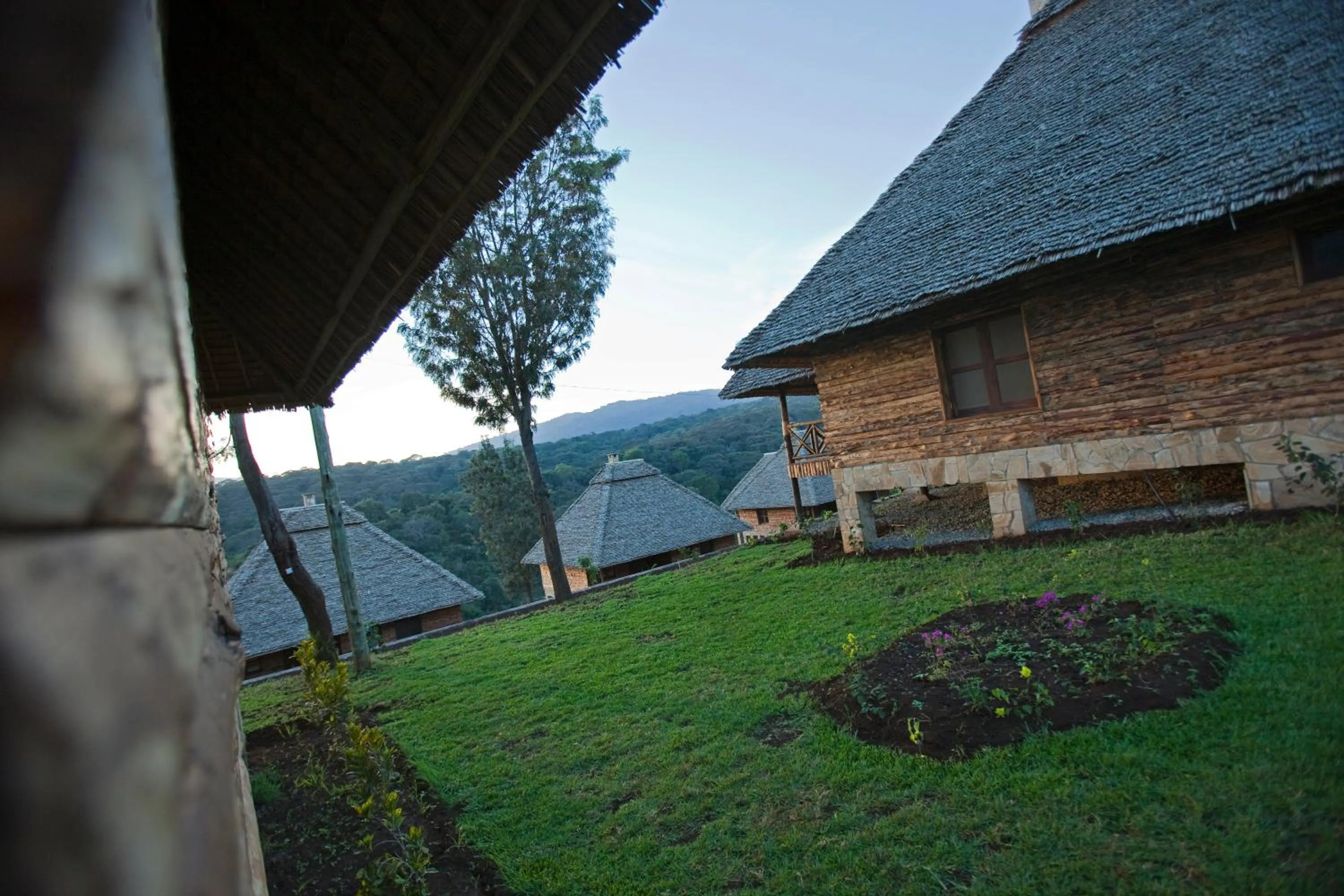 Facade/entrance in Neptune Ngorongoro Luxury Lodge - All Inclusive