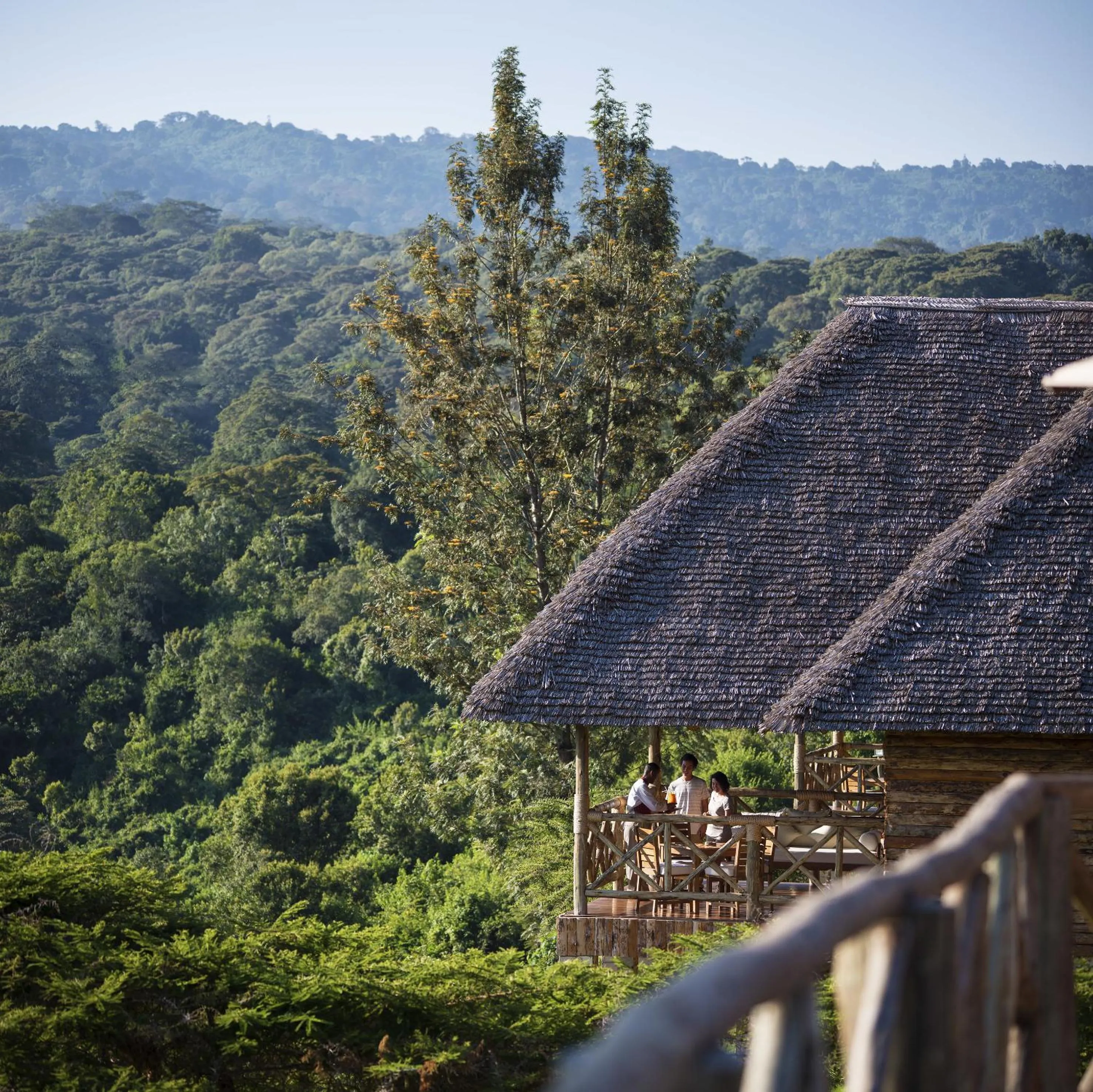 Balcony/Terrace in Neptune Ngorongoro Luxury Lodge - All Inclusive
