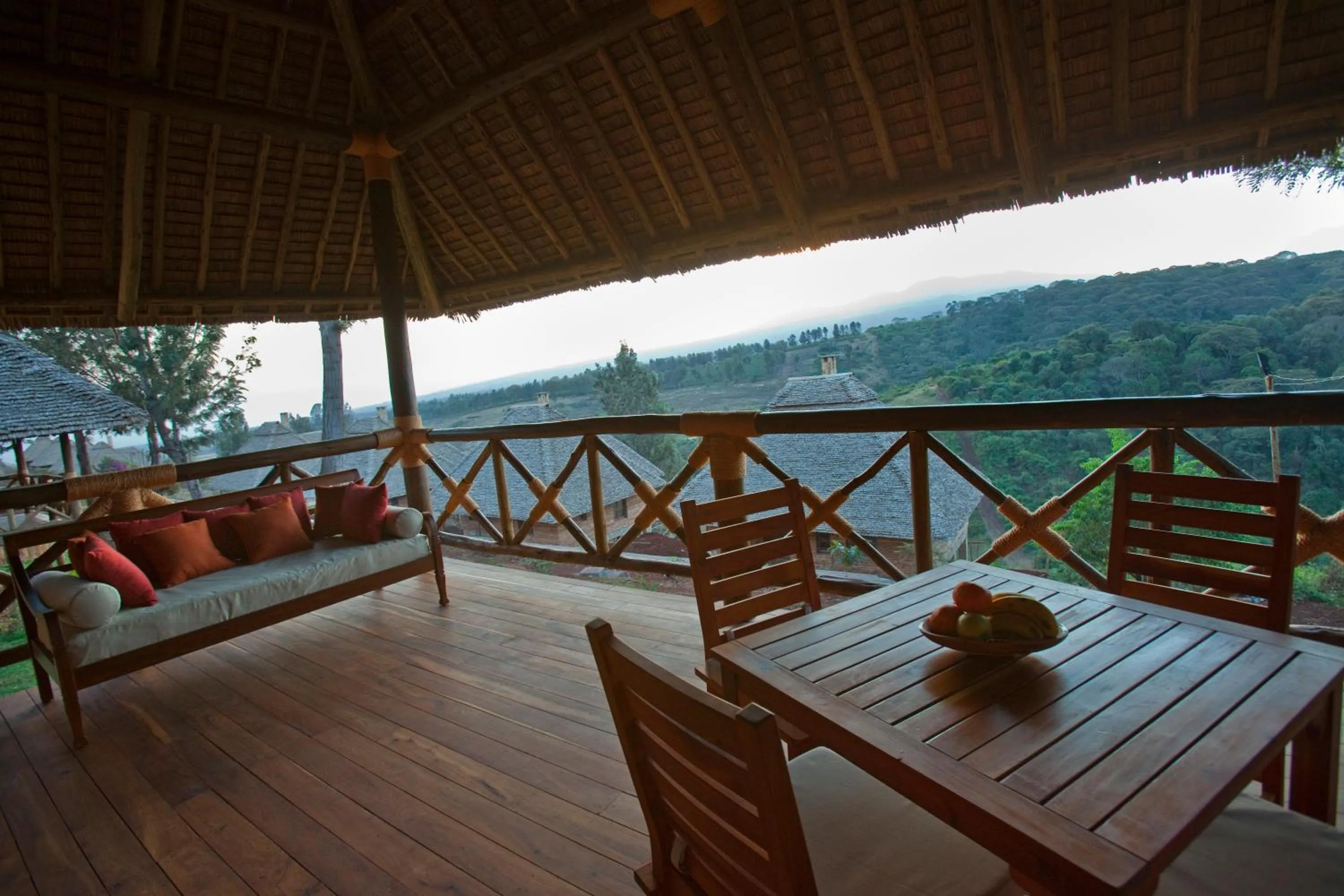 Balcony/Terrace in Neptune Ngorongoro Luxury Lodge - All Inclusive