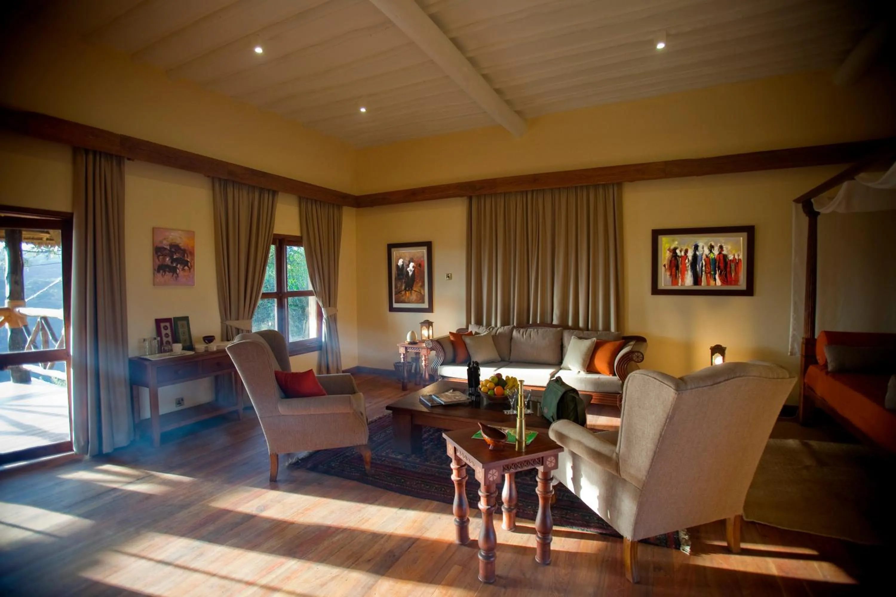 Seating area in Neptune Ngorongoro Luxury Lodge - All Inclusive