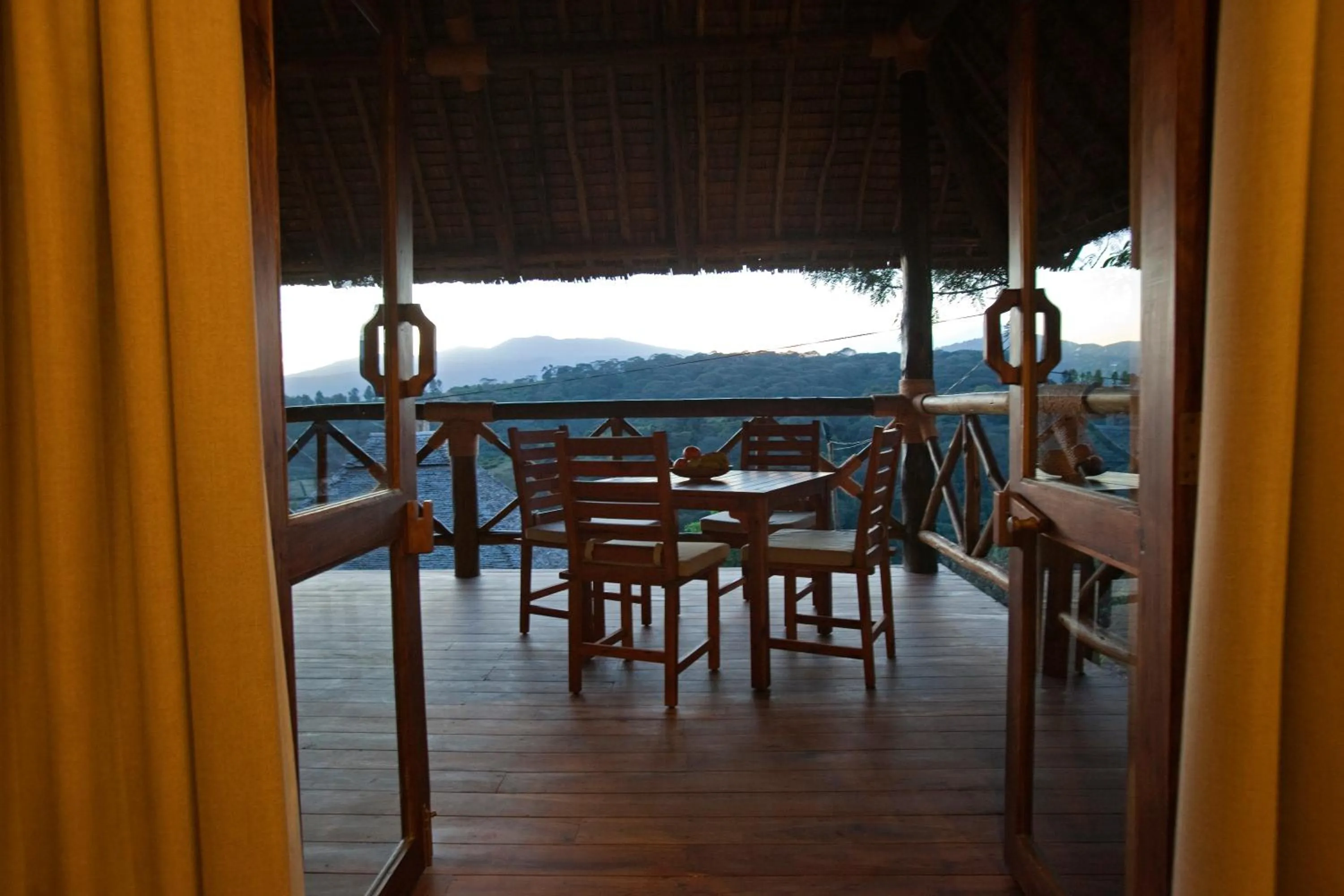 Balcony/Terrace in Neptune Ngorongoro Luxury Lodge - All Inclusive