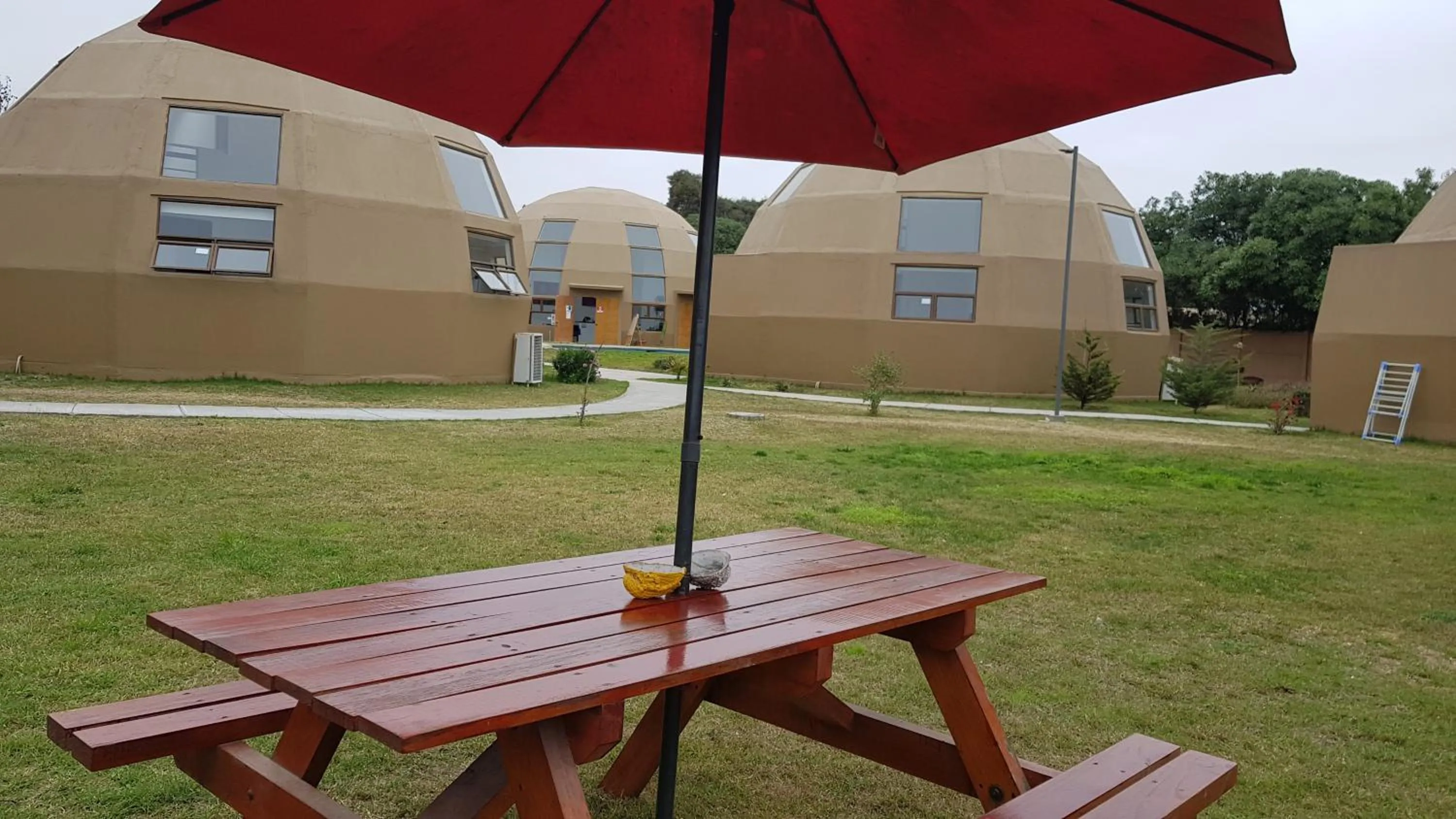 Patio in Hotel Domos Dream