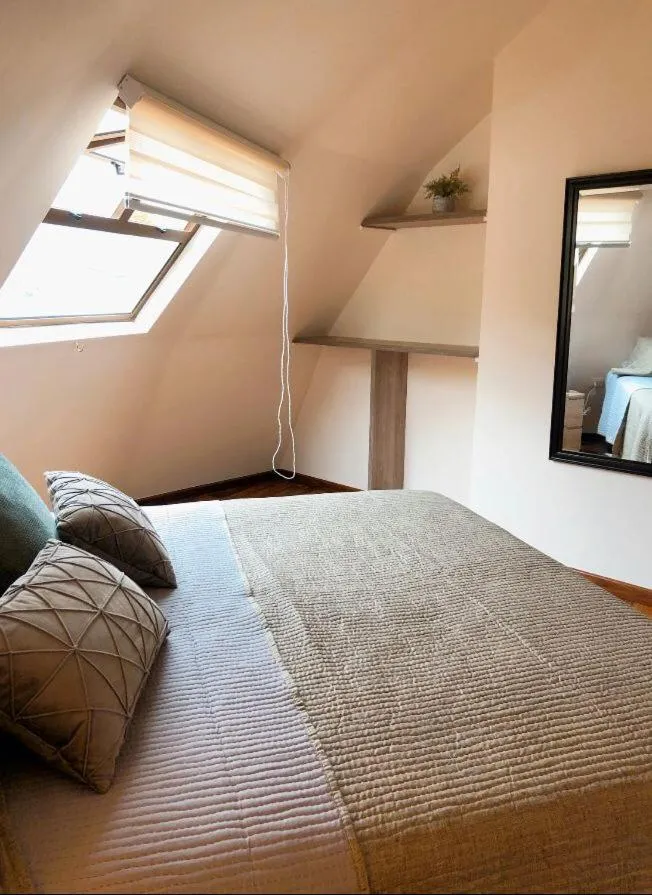 Bed in Hotel Domos Dream