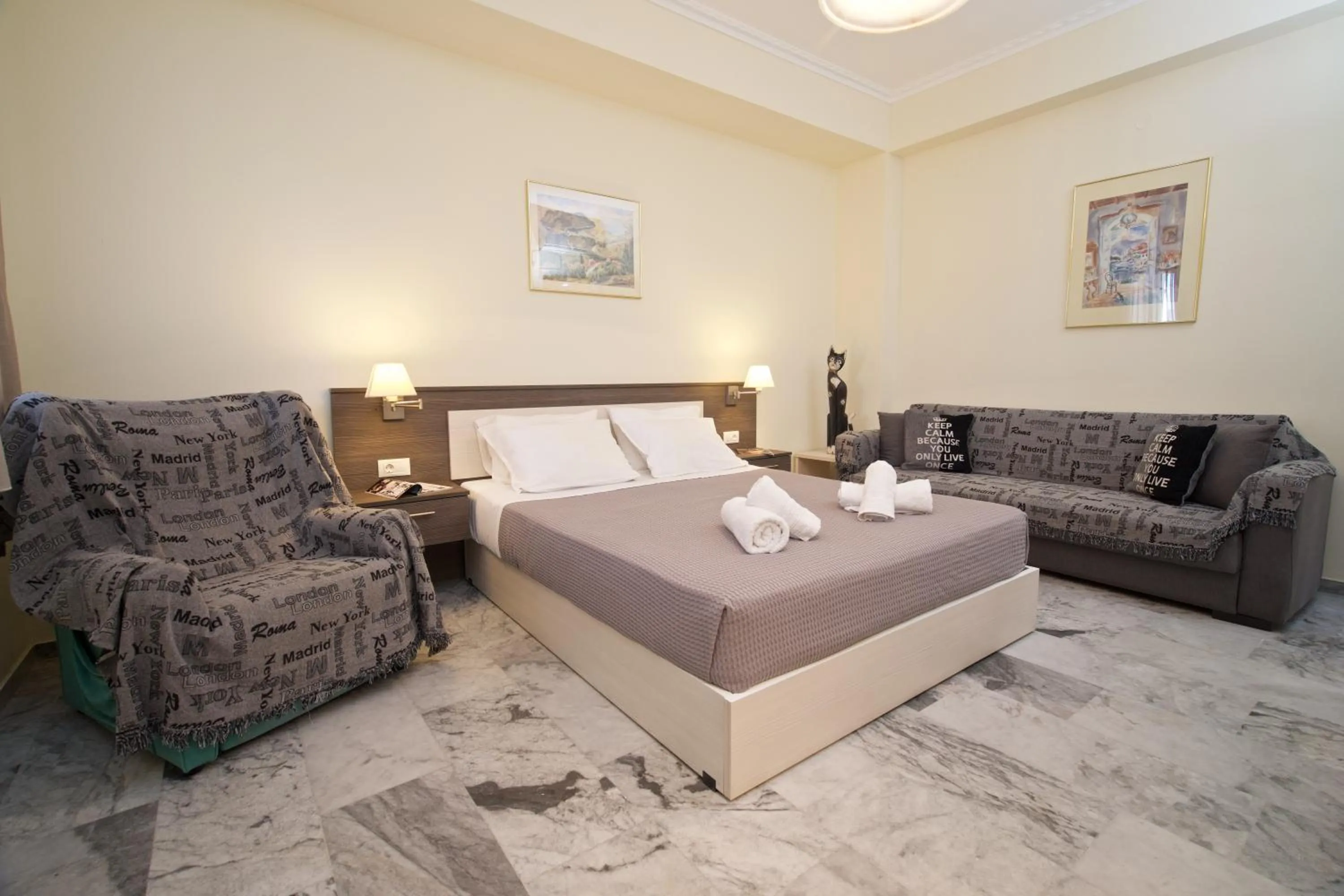 Bed in Prince Studios