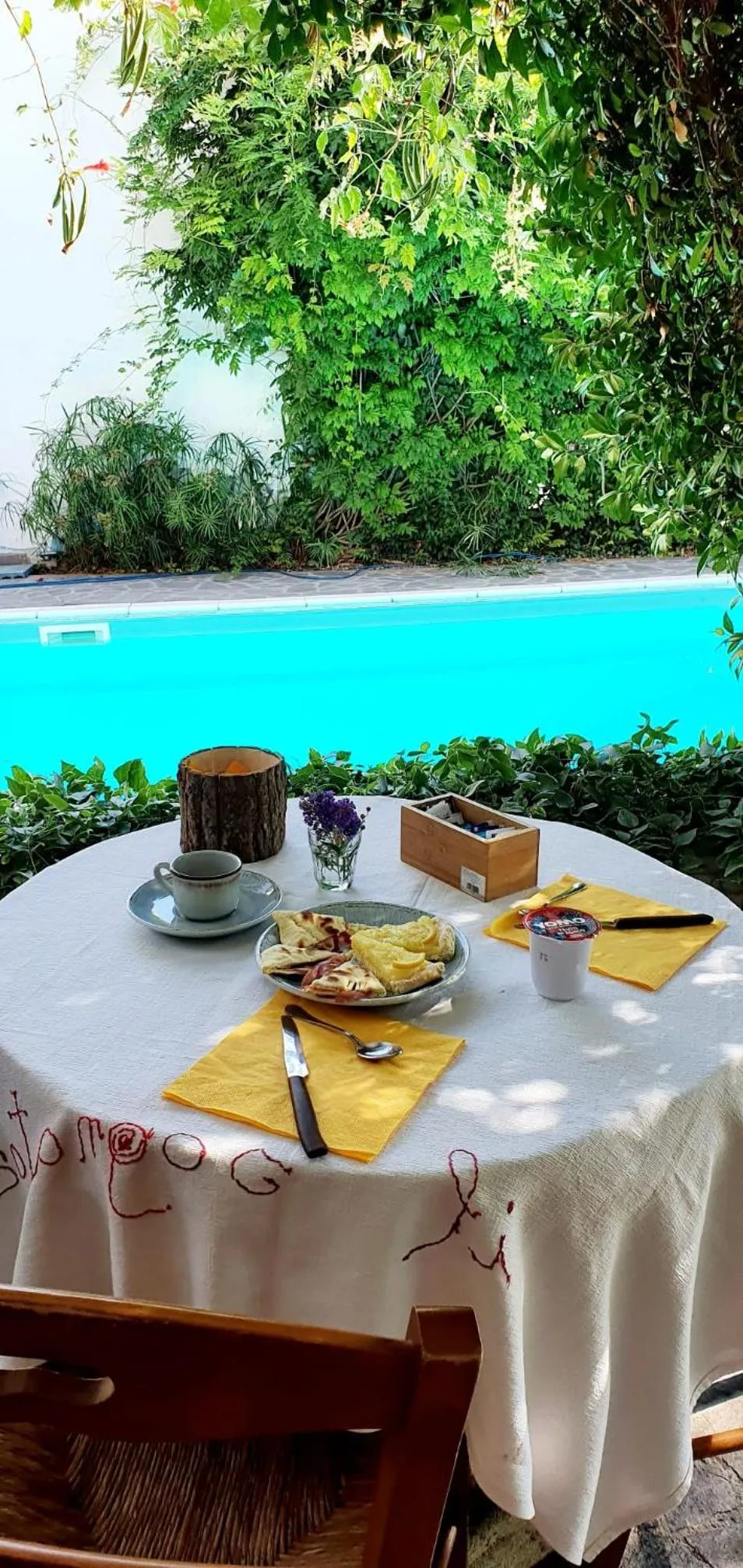 Patio in B&B Il Sognatore