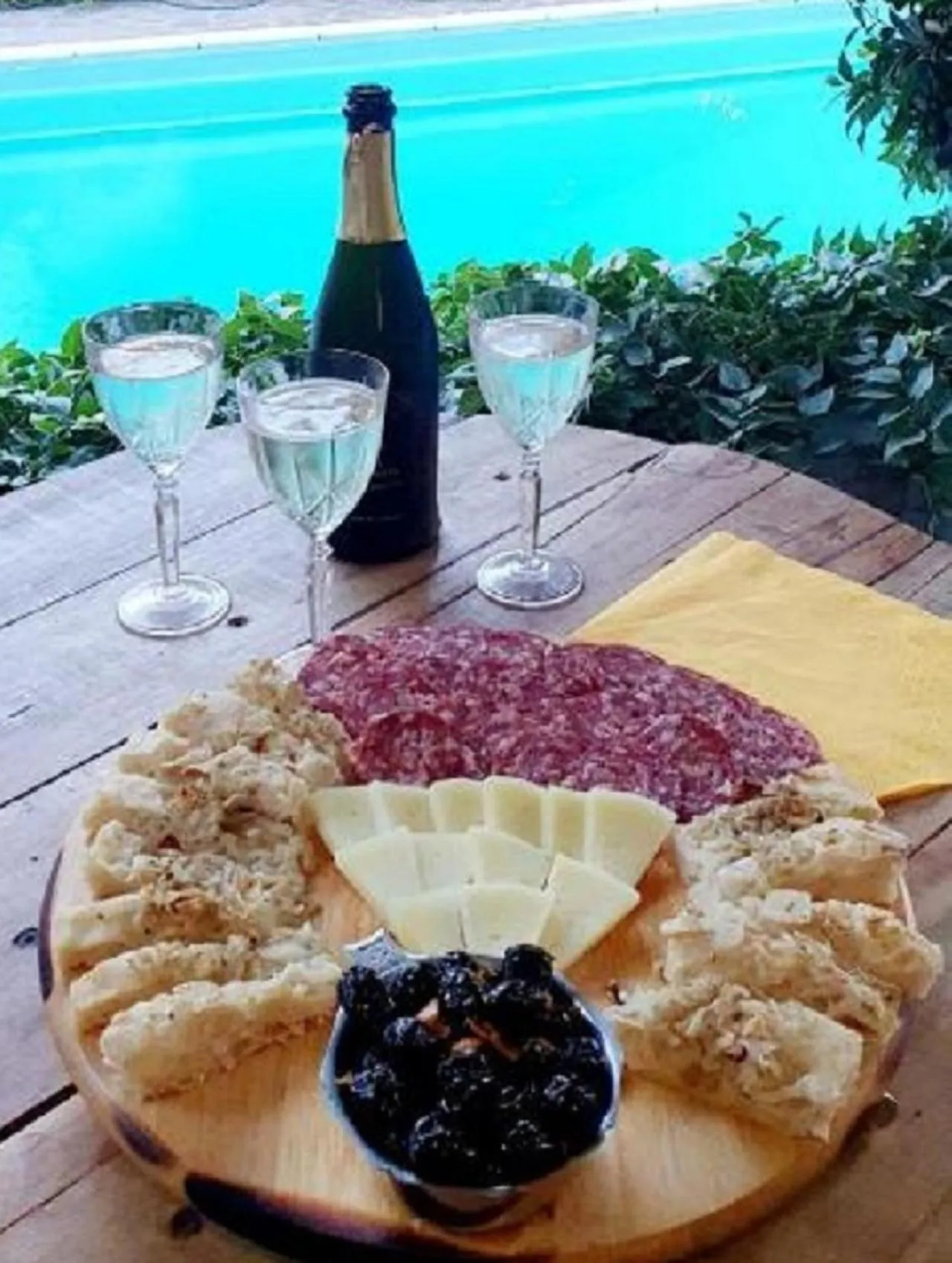 Patio in B&B Il Sognatore