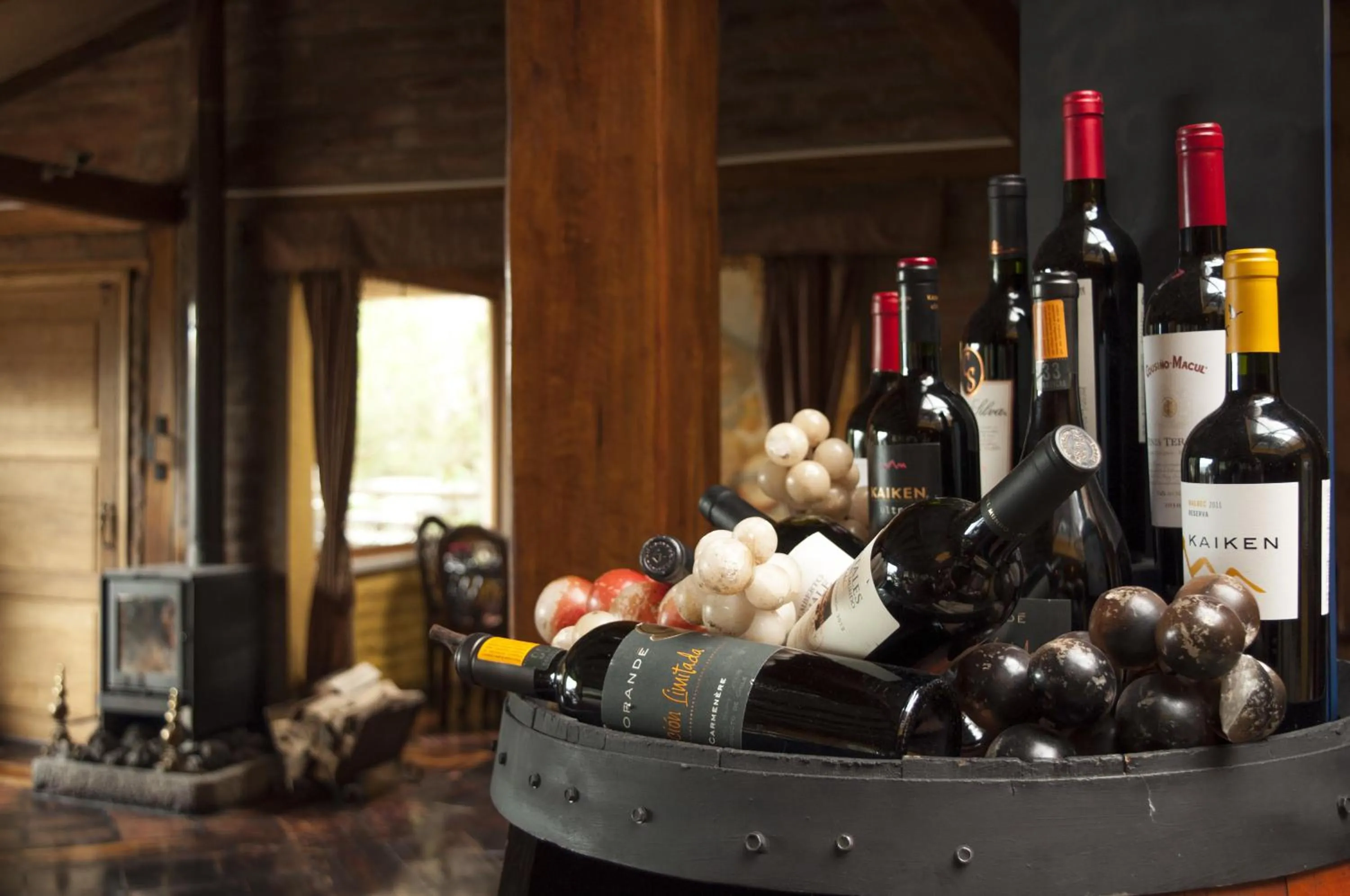 Alcoholic drinks in Hacienda Rumiloma