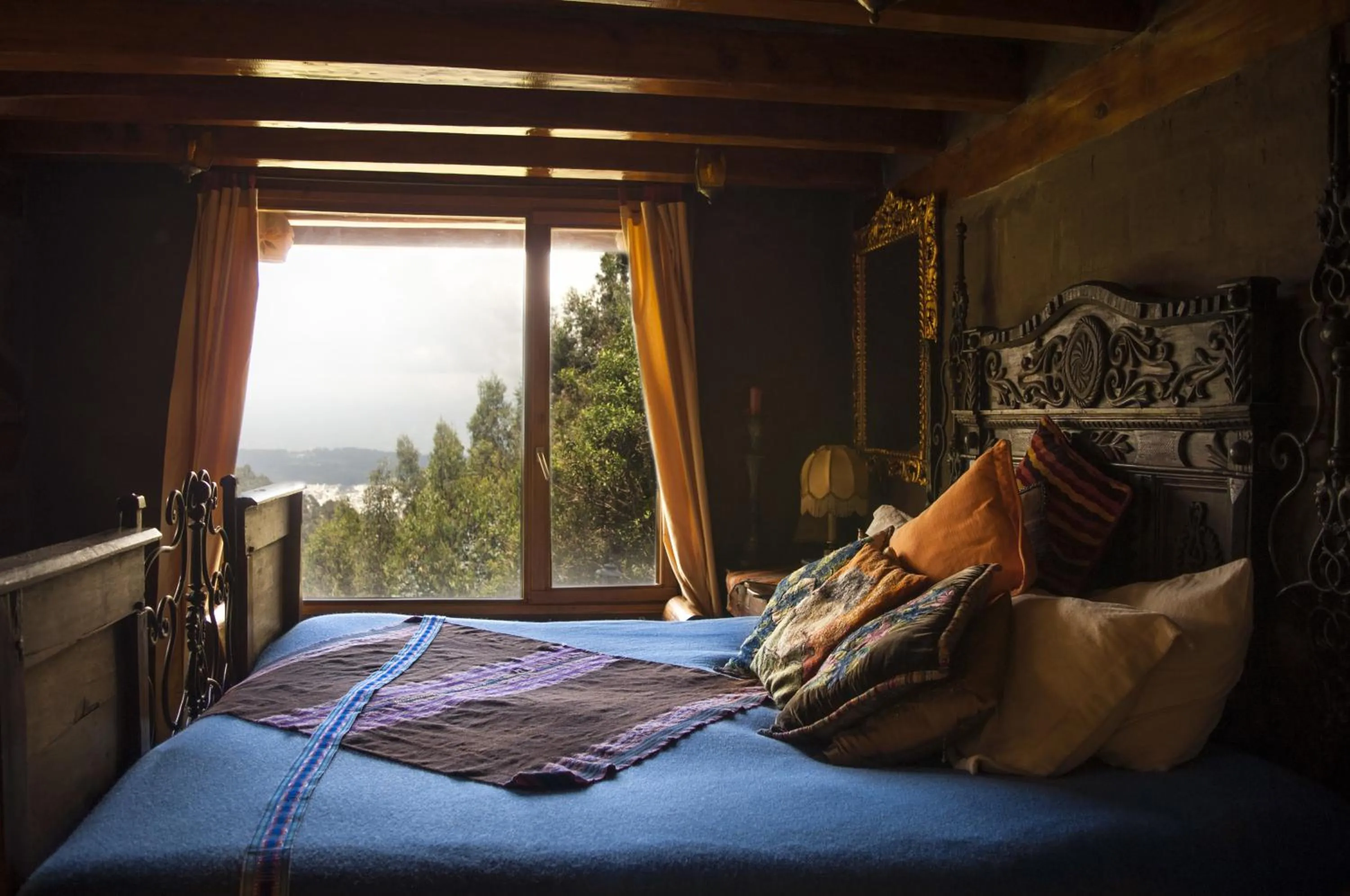 Bed in Hacienda Rumiloma