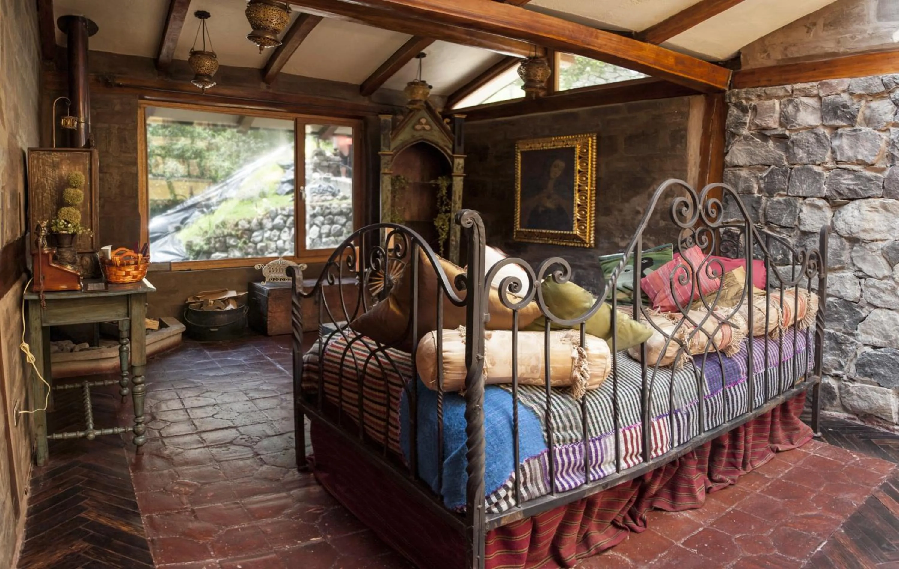 Seating area in Hacienda Rumiloma