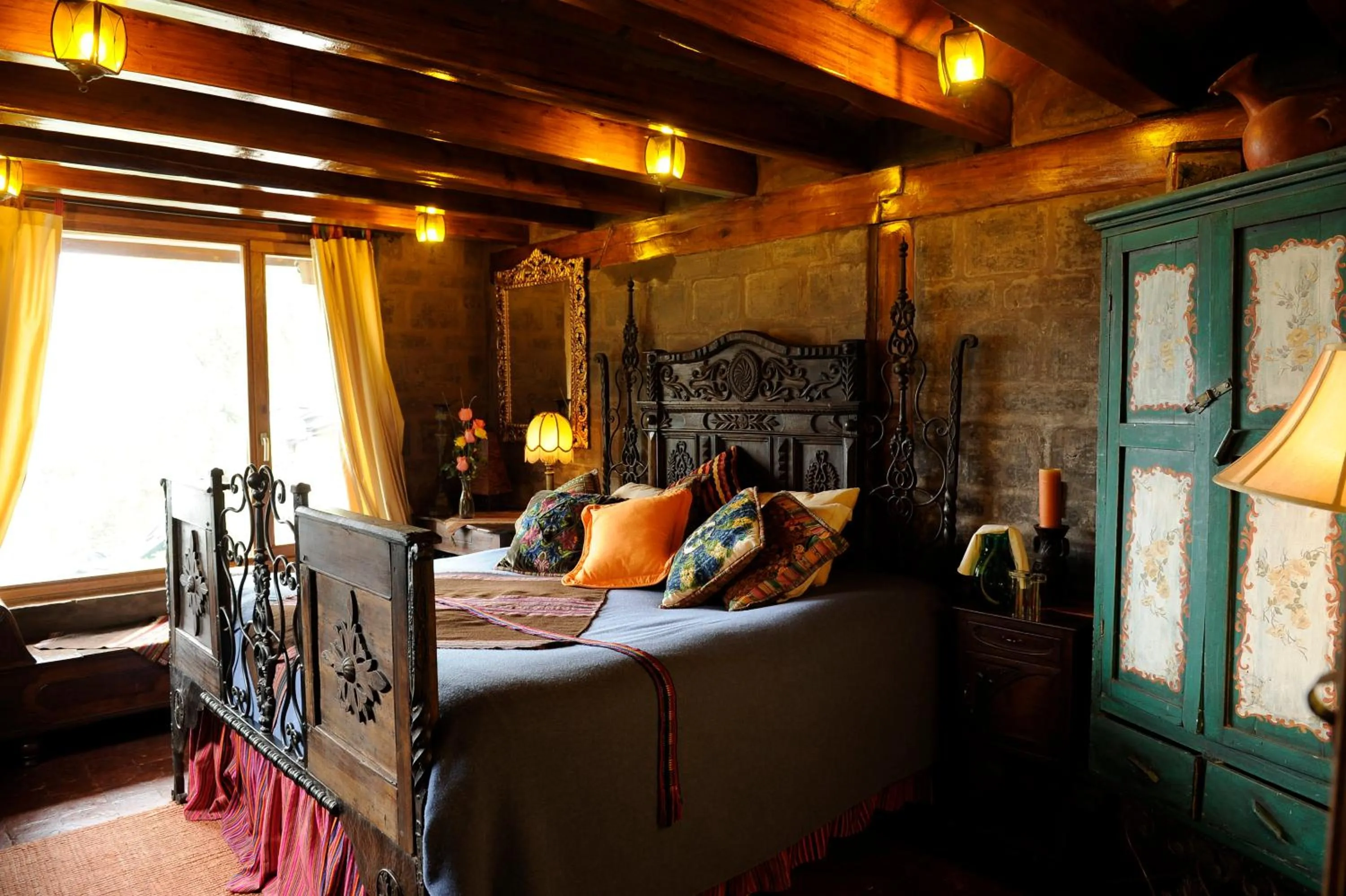 Bed in Hacienda Rumiloma