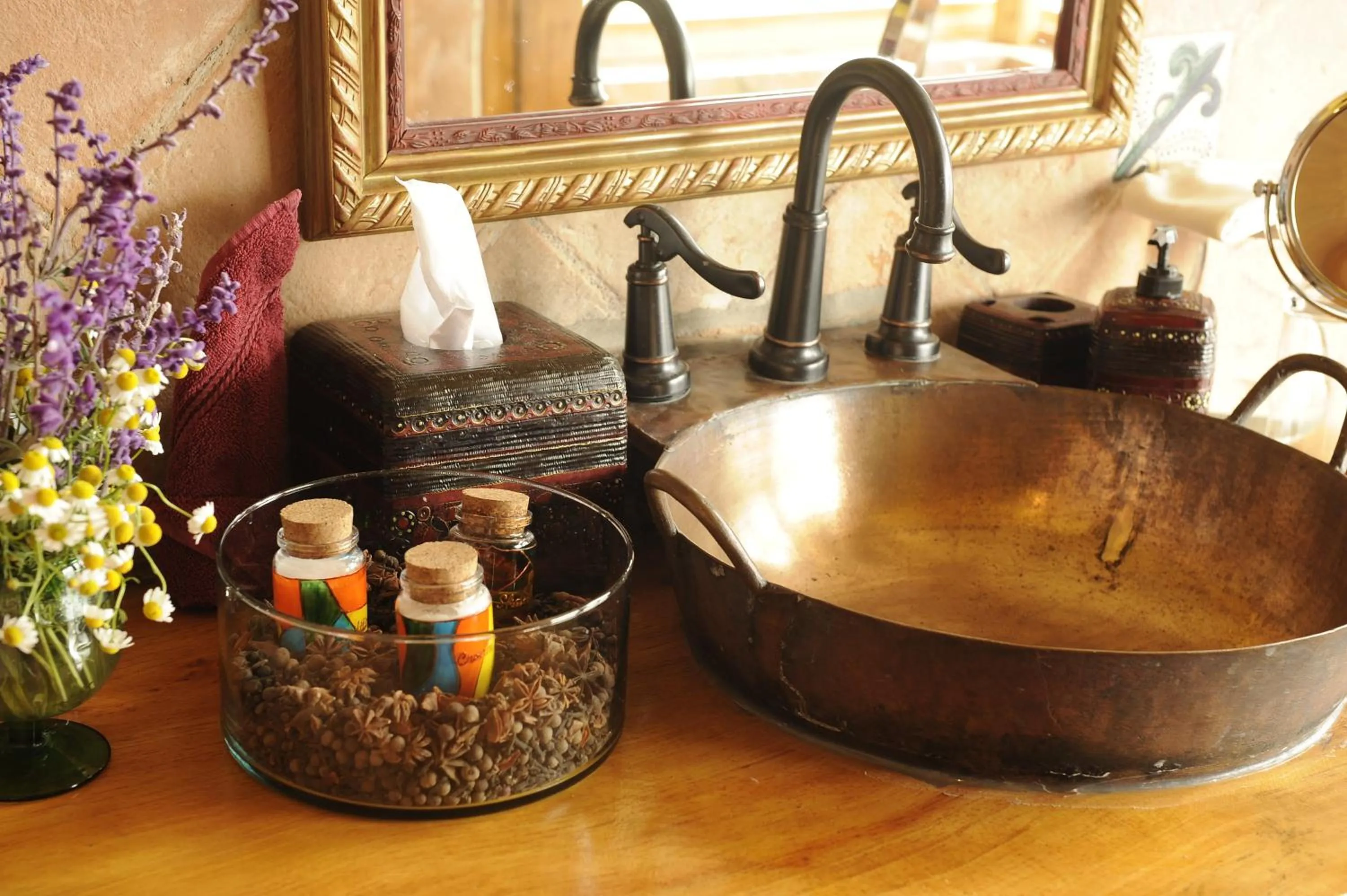 Bathroom in Hacienda Rumiloma