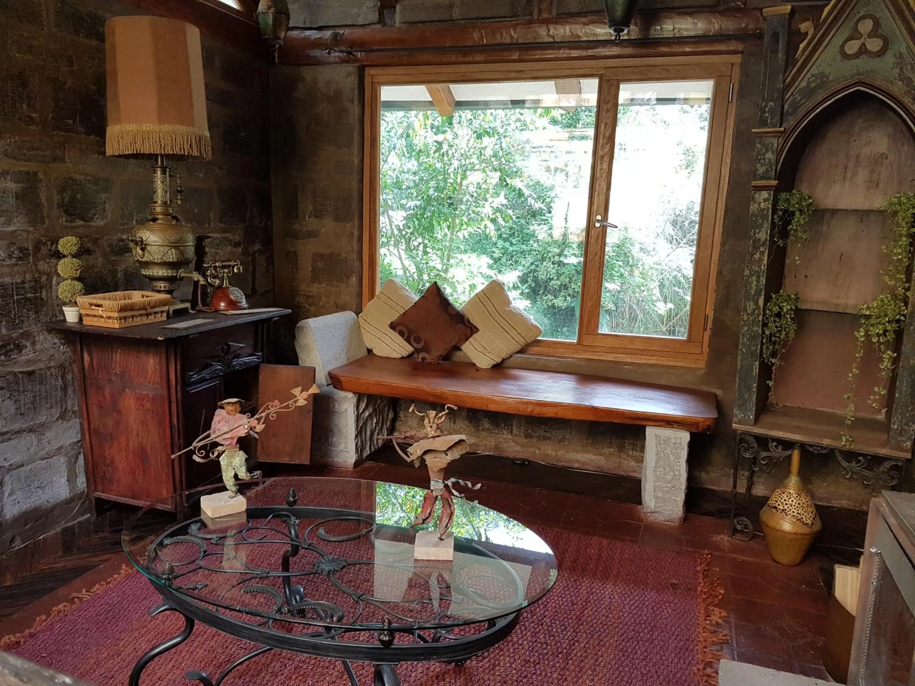 Seating area in Hacienda Rumiloma