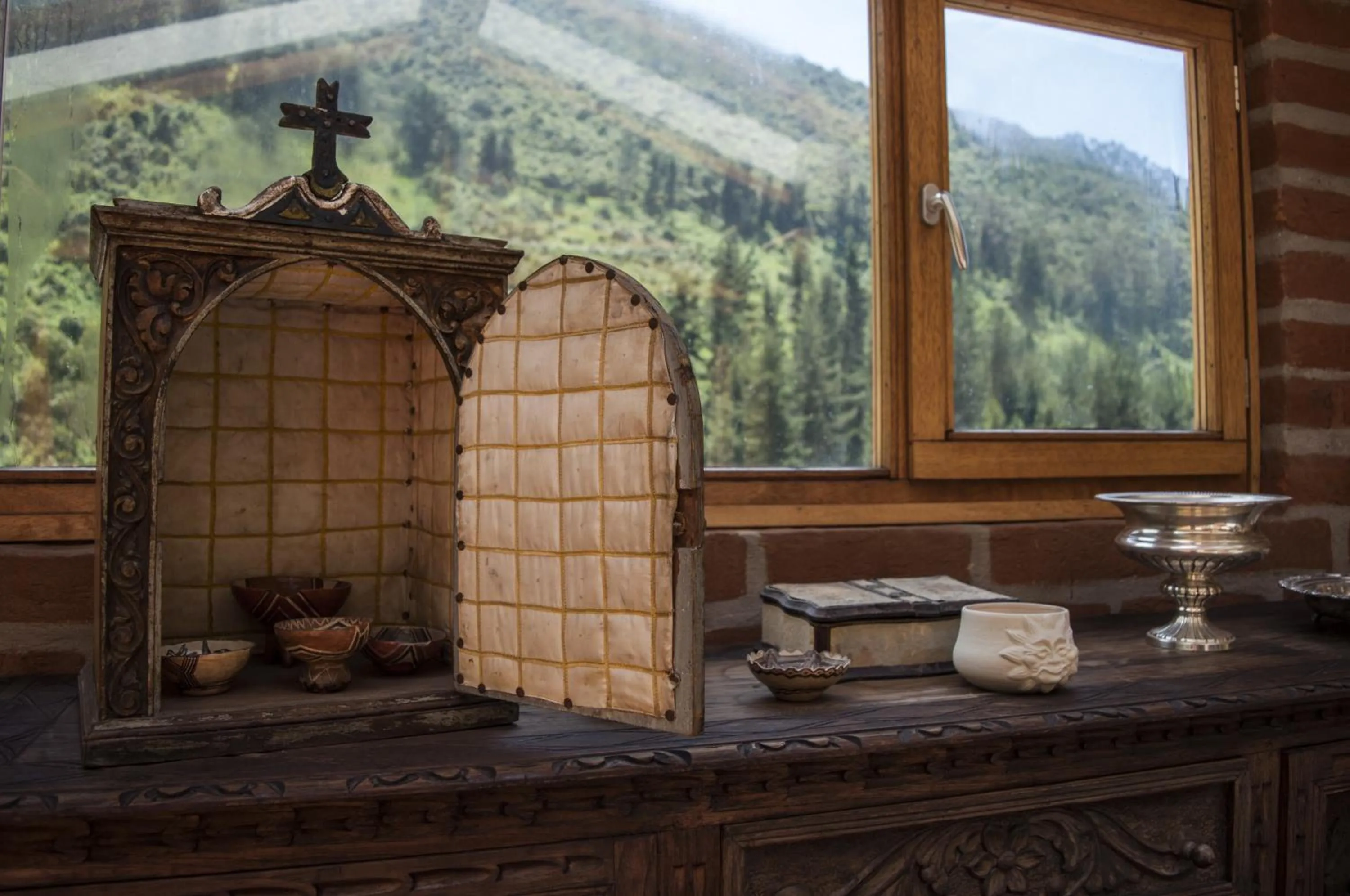 Decorative detail in Hacienda Rumiloma