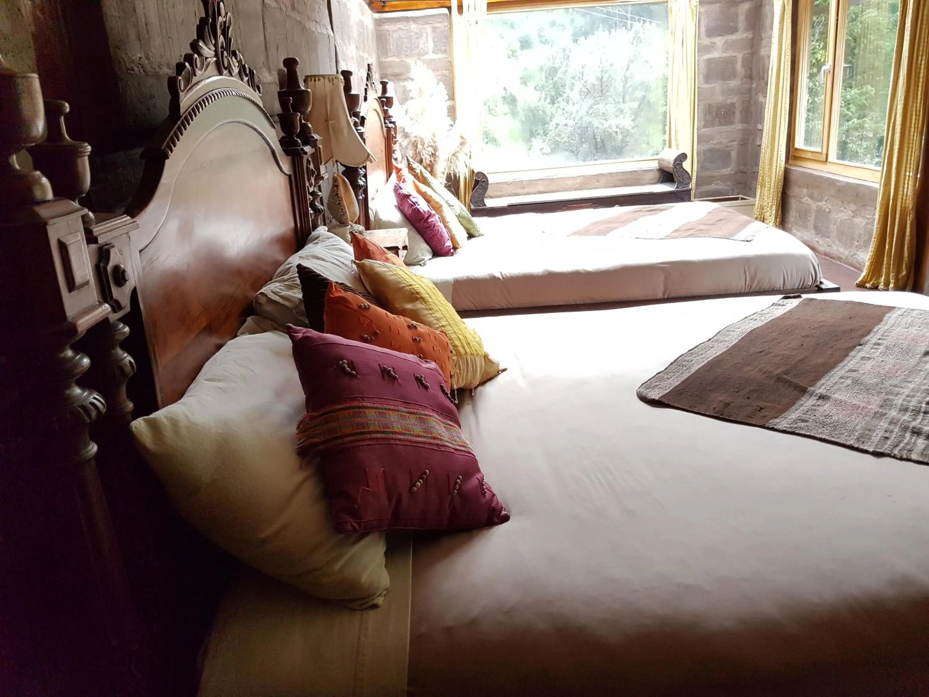 Bed in Hacienda Rumiloma