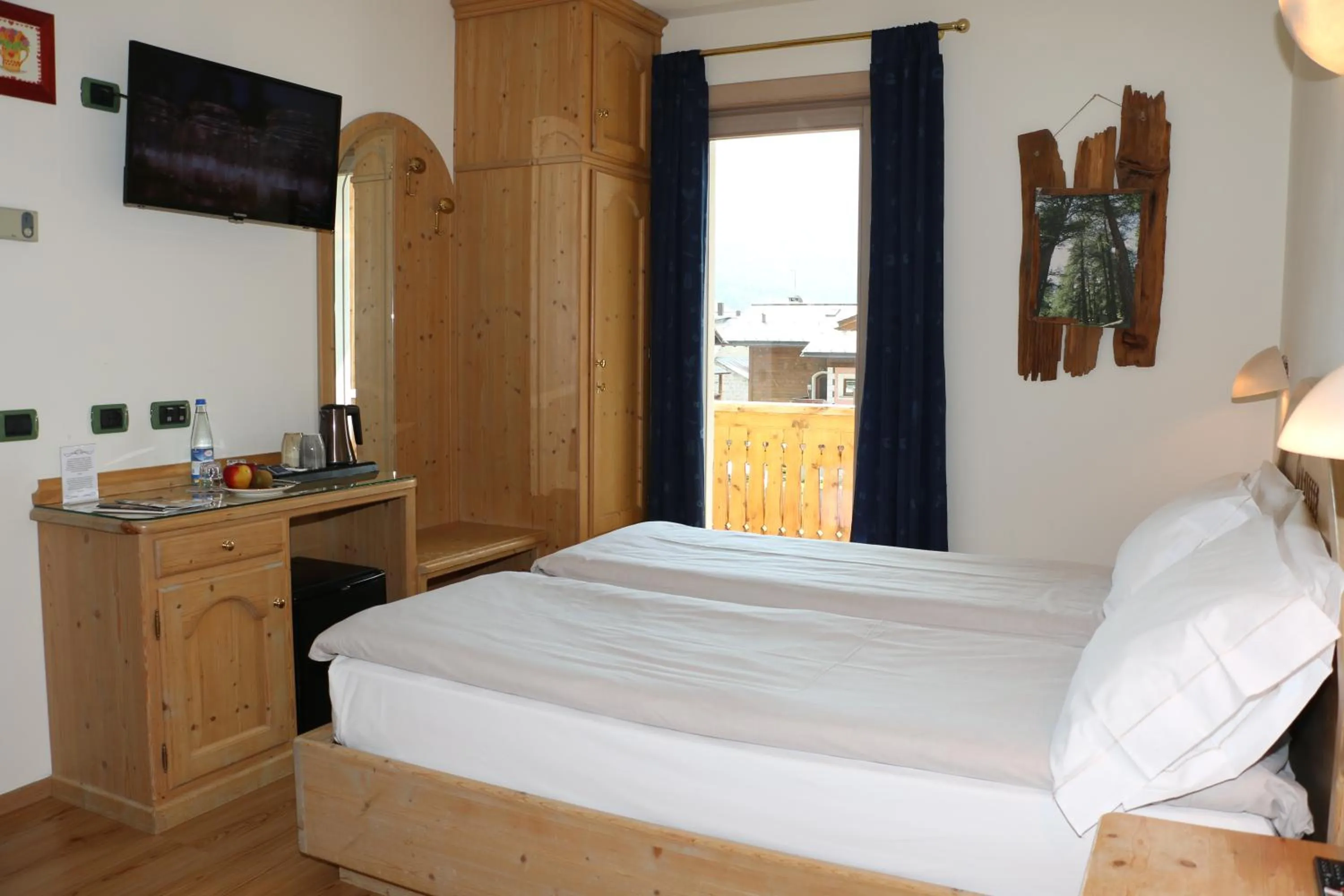 Bed in Hotel "La Suisse"