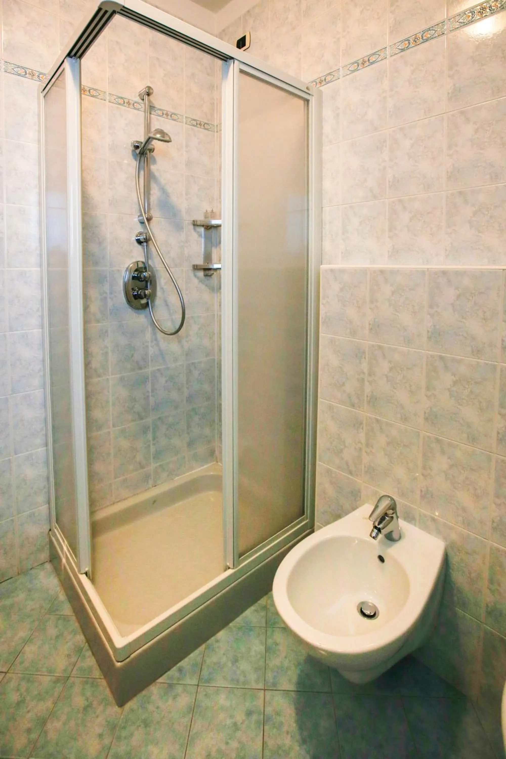 Shower, Bathroom in Hotel "La Suisse"