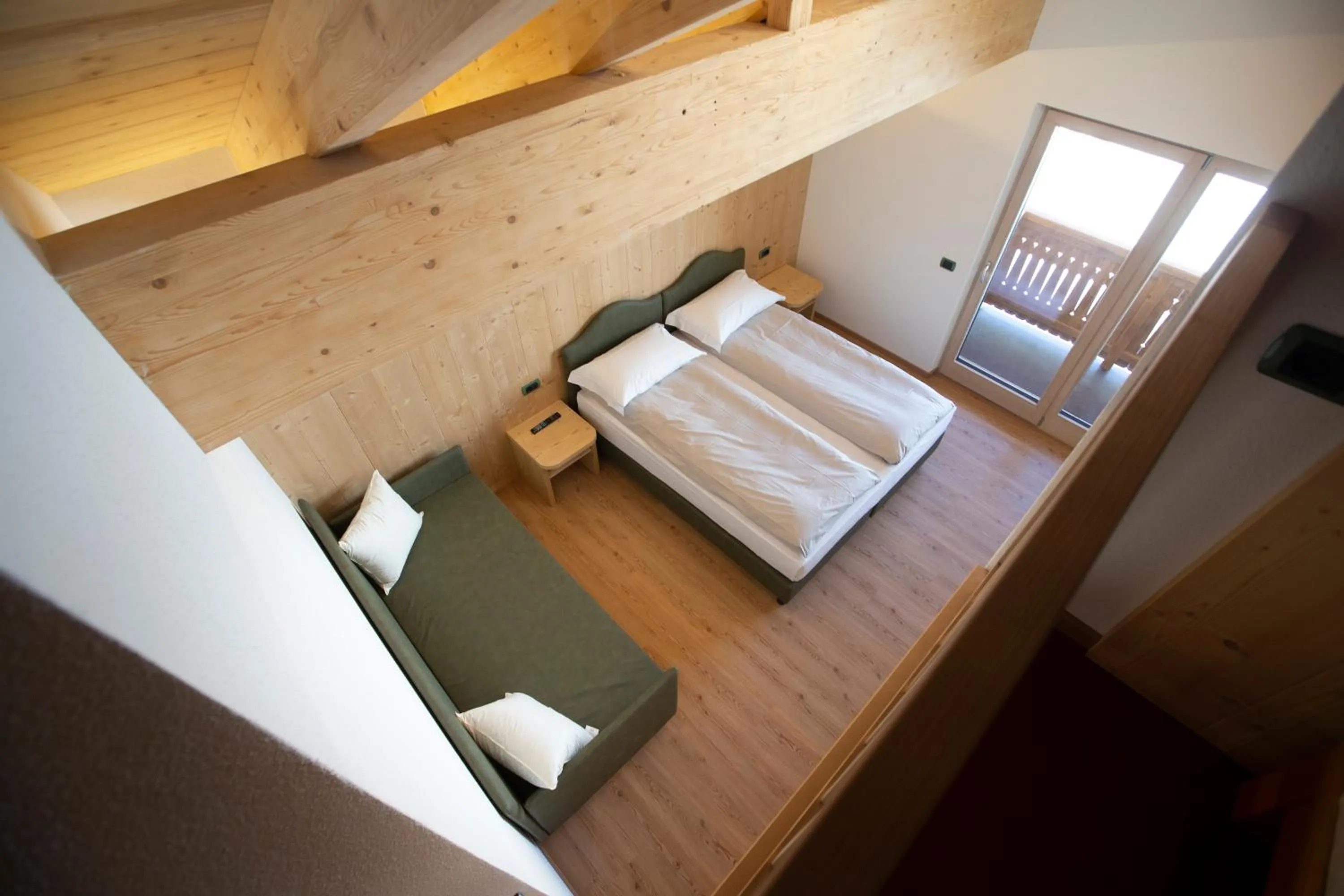 Bed in Hotel "La Suisse"