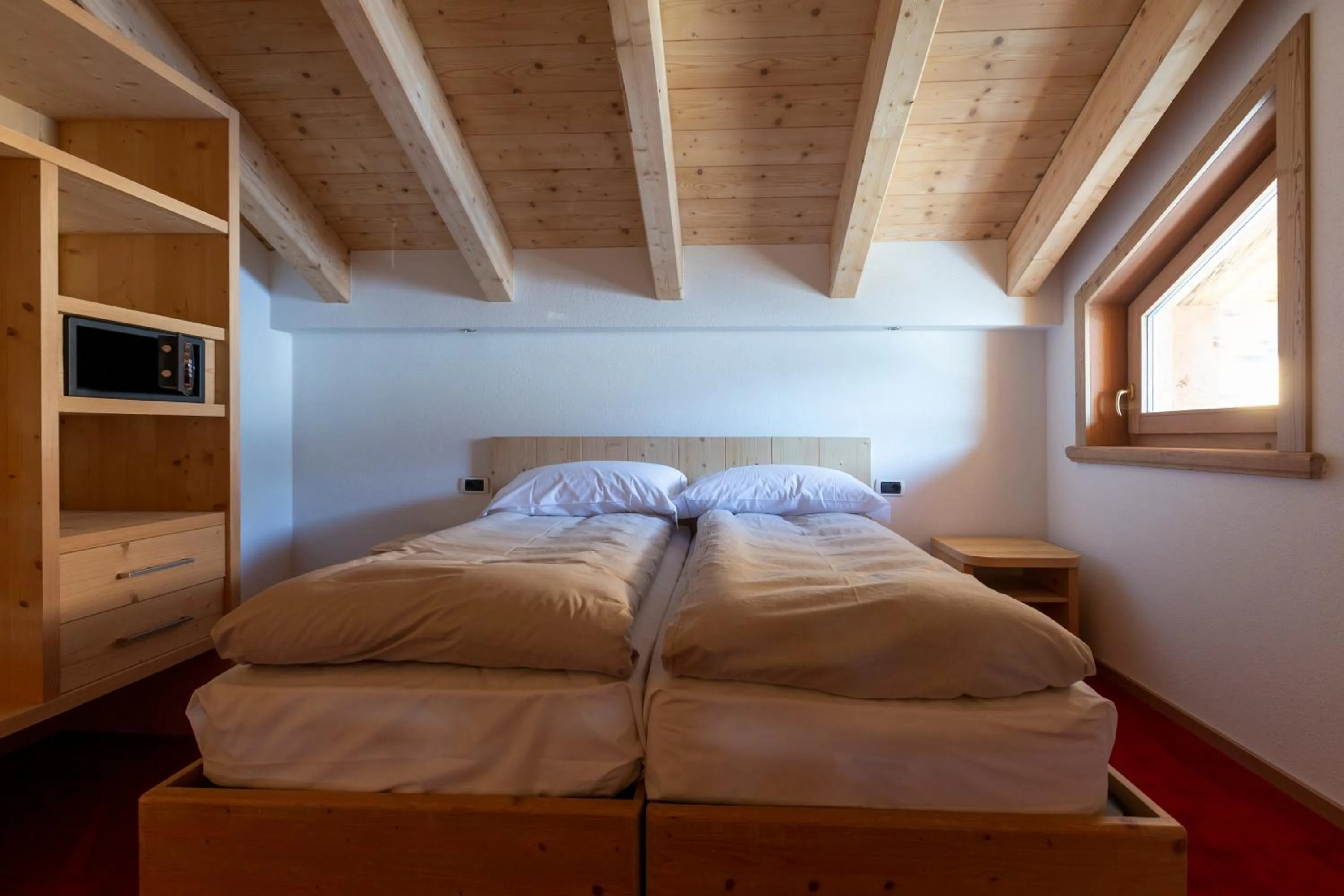 Bed in Hotel "La Suisse"