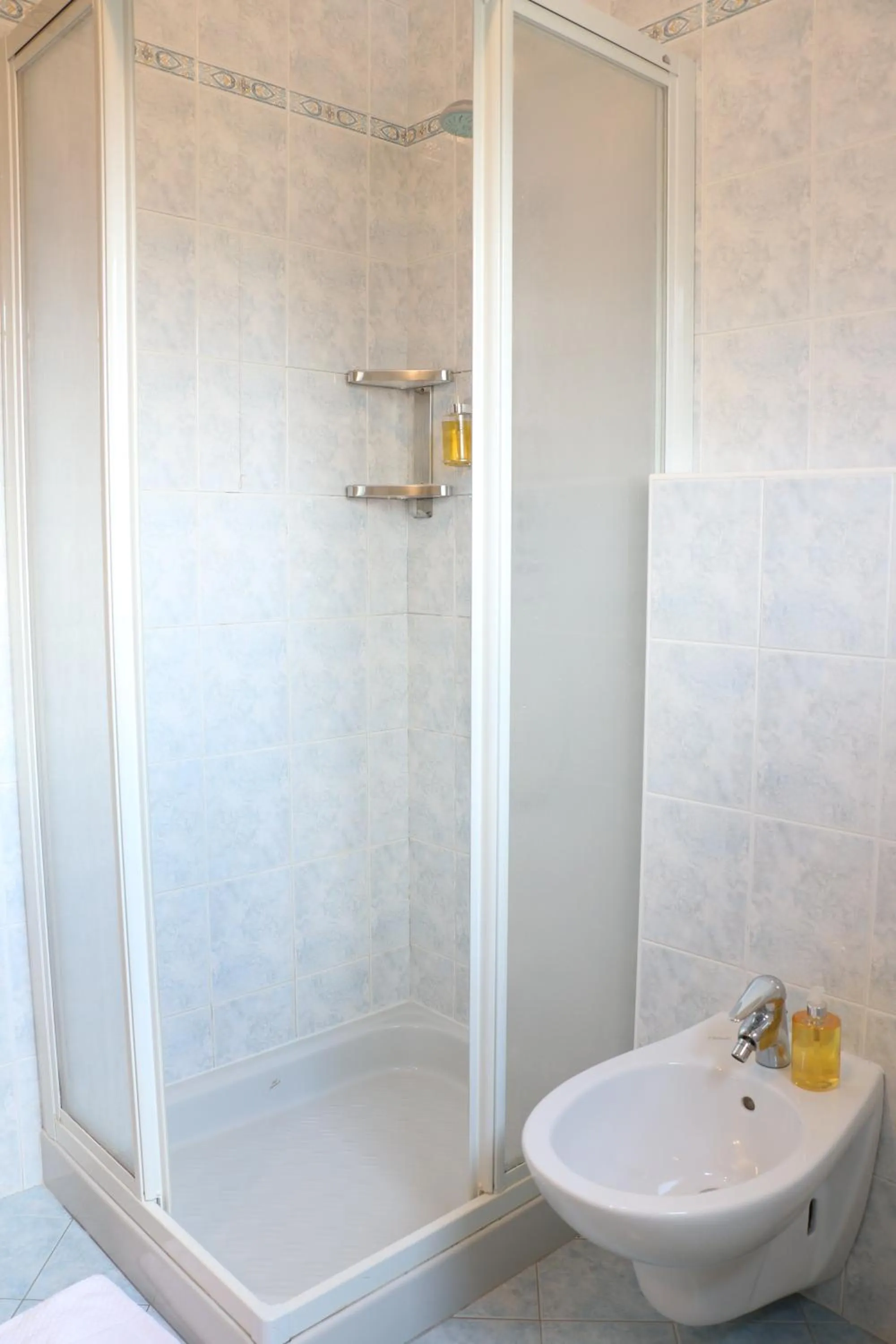 Shower, Bathroom in Hotel "La Suisse"