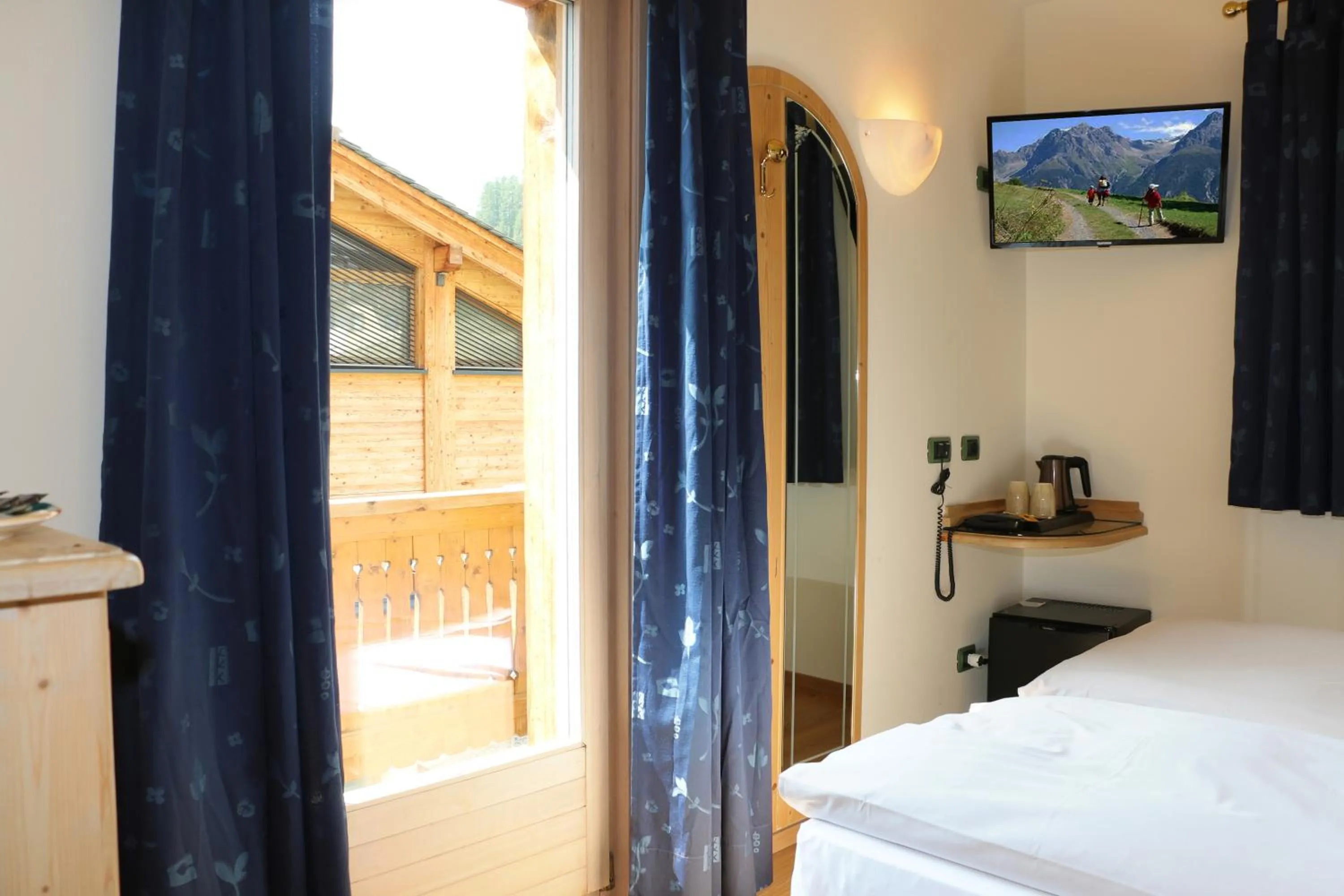 Bed in Hotel "La Suisse"