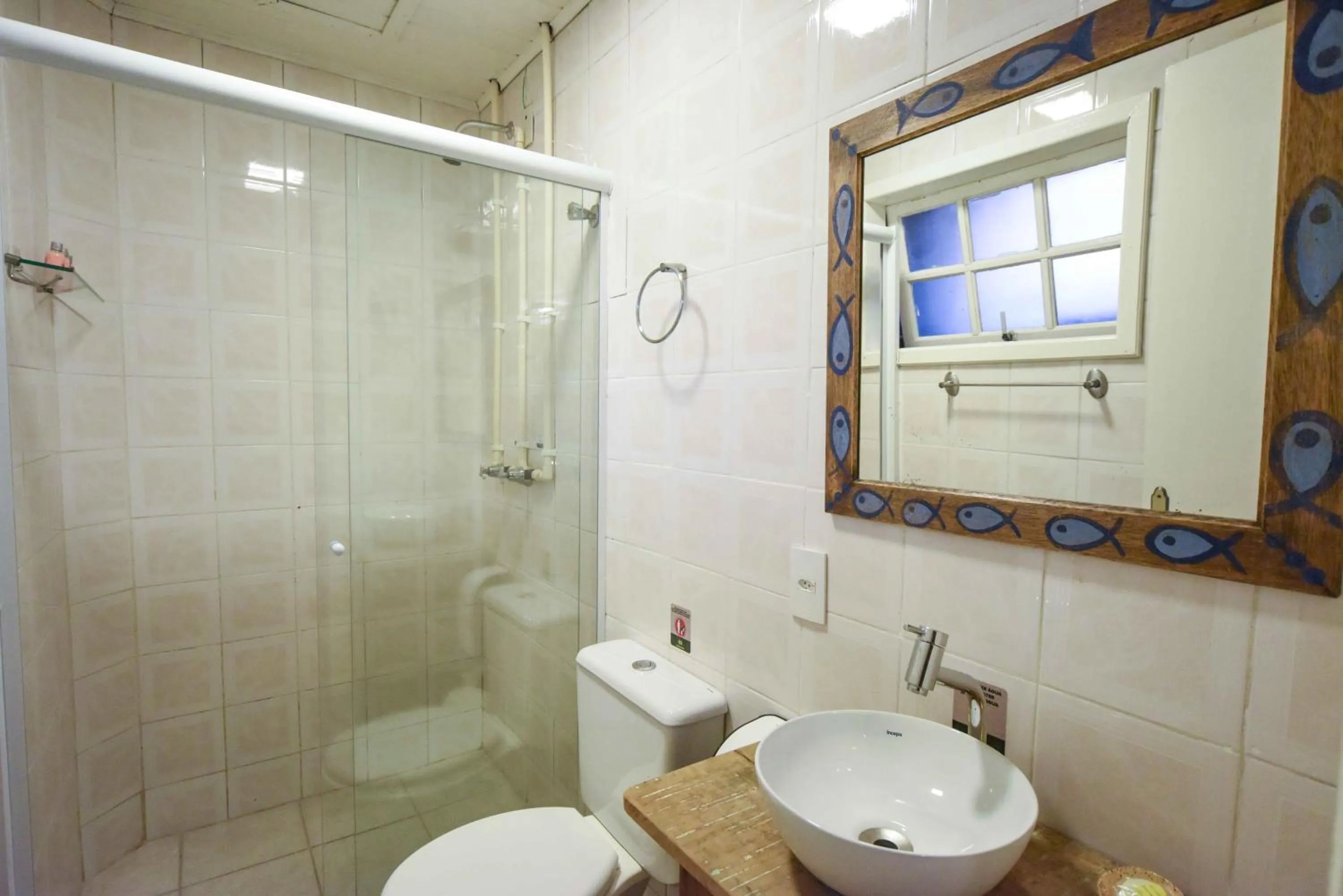 Bathroom in Pousada Treze Luas