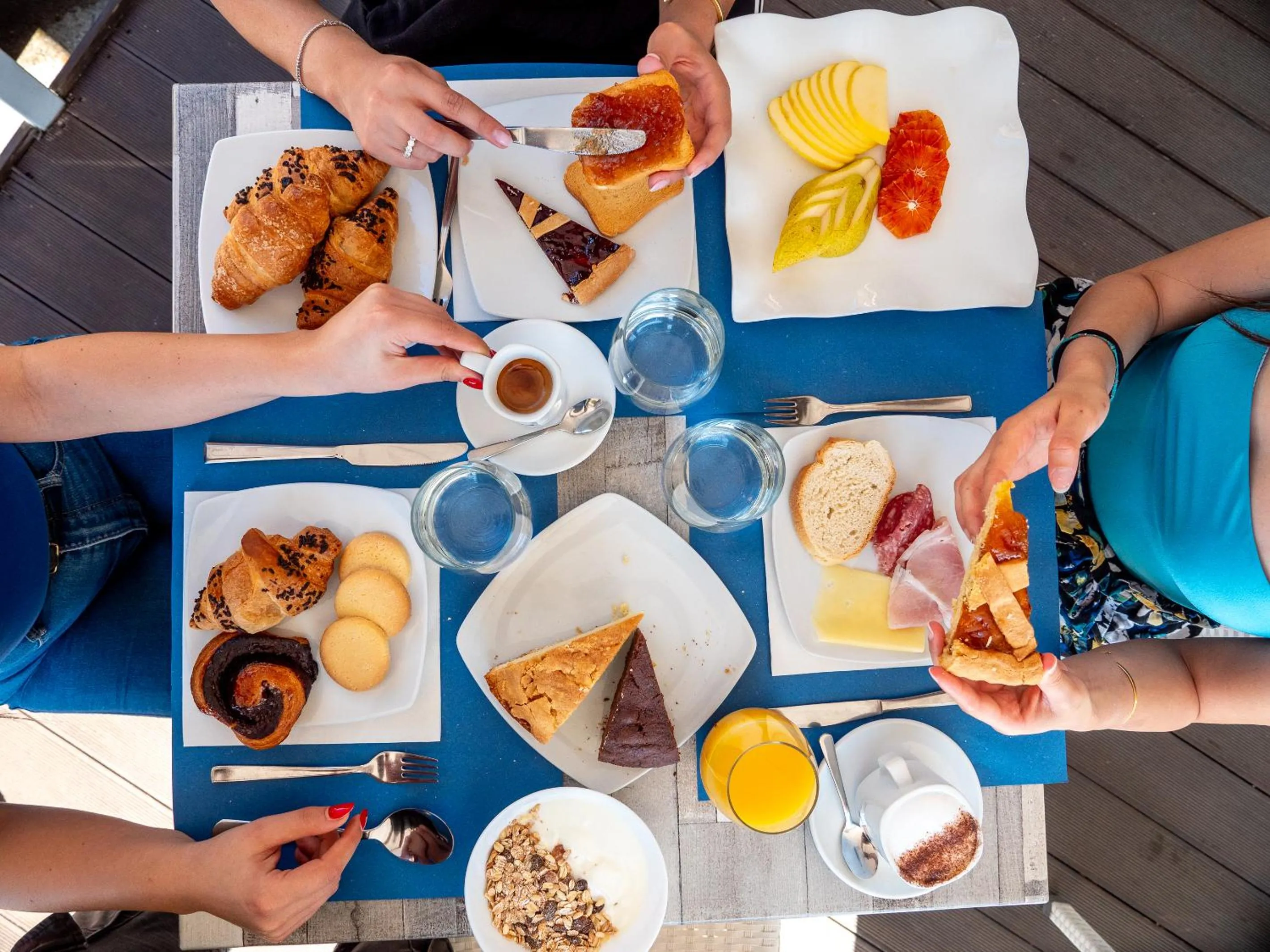 Food and drinks in Hotel Il Perseo