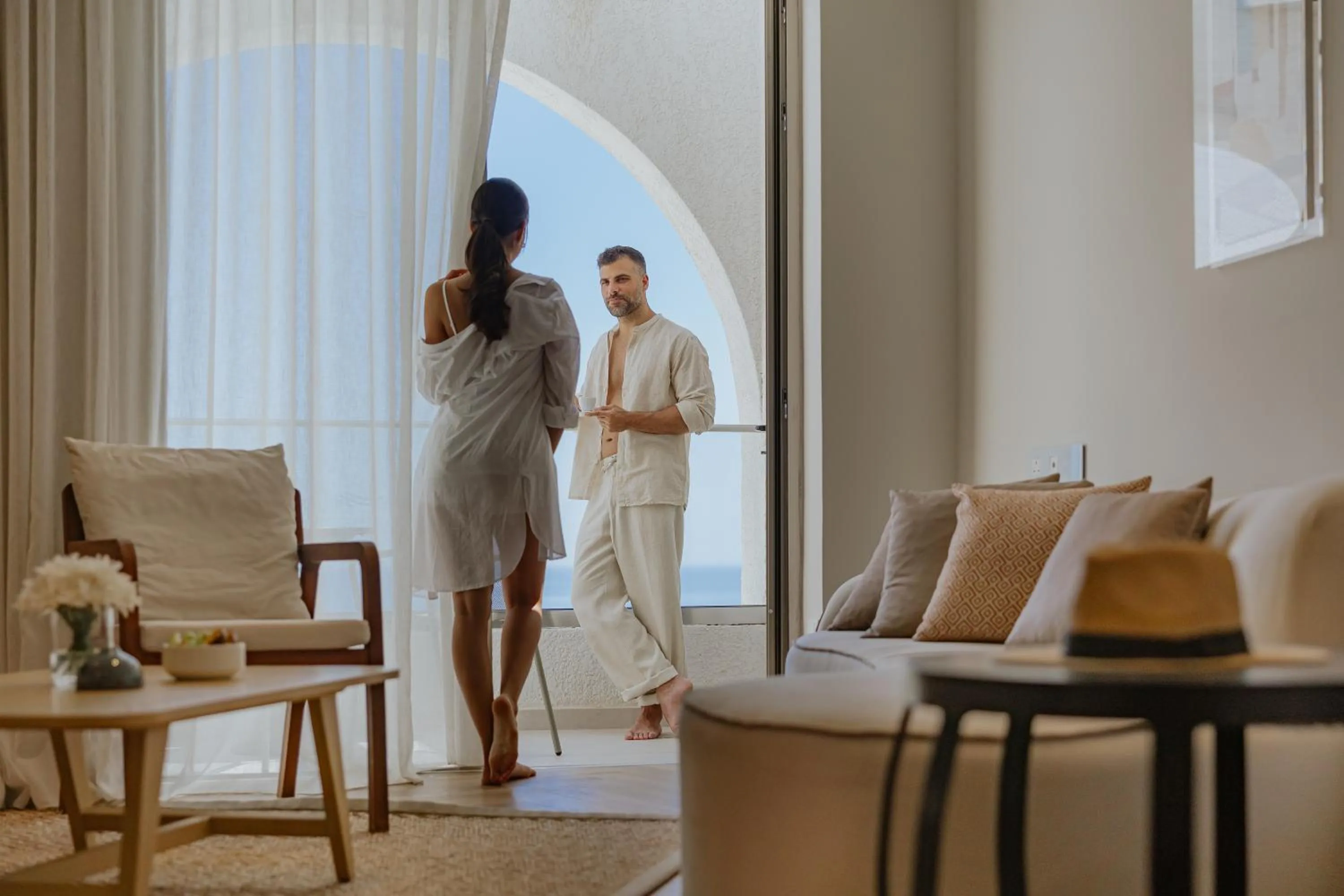Bedroom in Golden Coast Beach Hotel