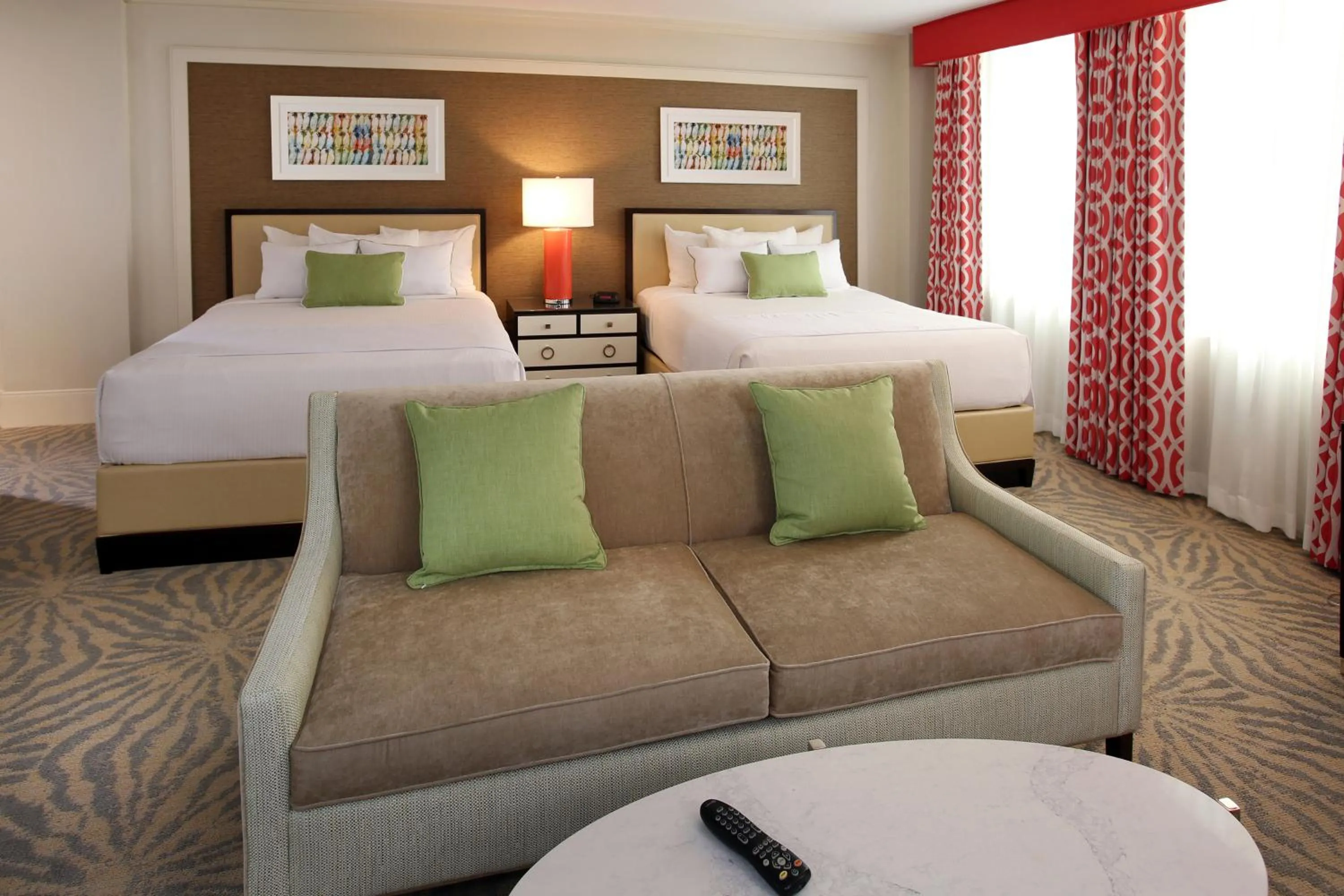 Bedroom, Bed in Resorts Casino Hotel Atlantic City