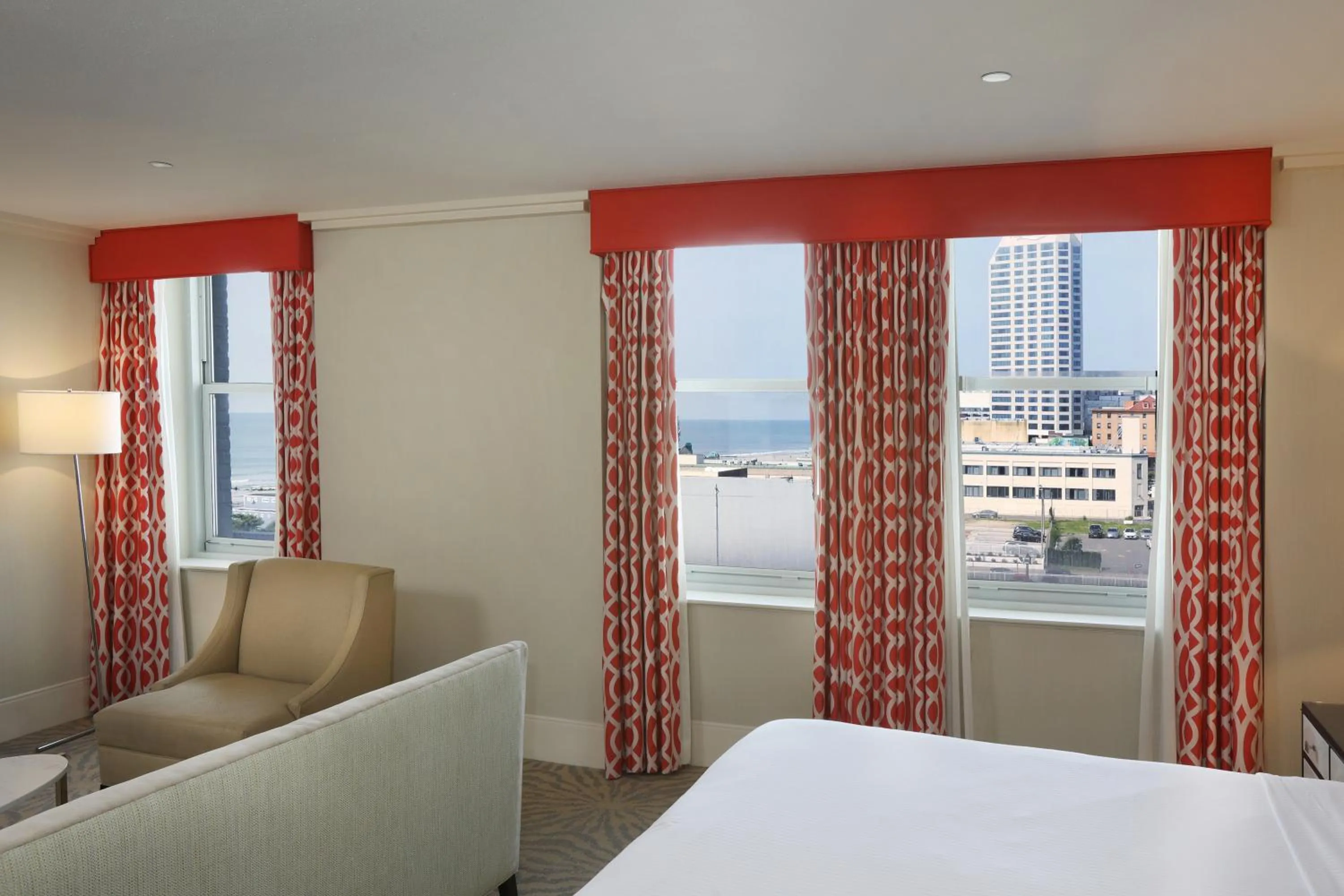 View (from property/room), Bed in Resorts Casino Hotel Atlantic City