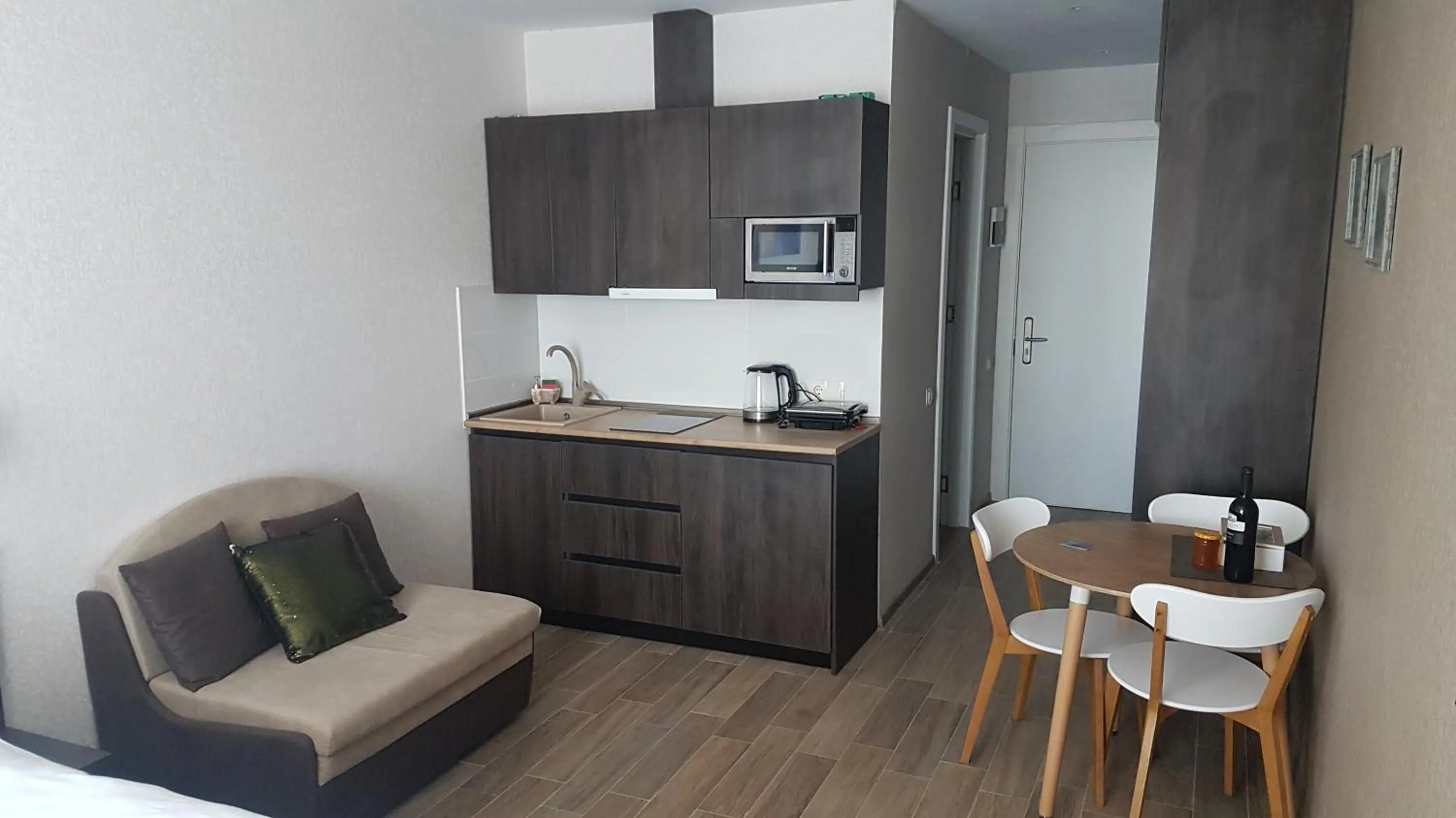 Kitchen or kitchenette in New Gudauri Loft II studio 553