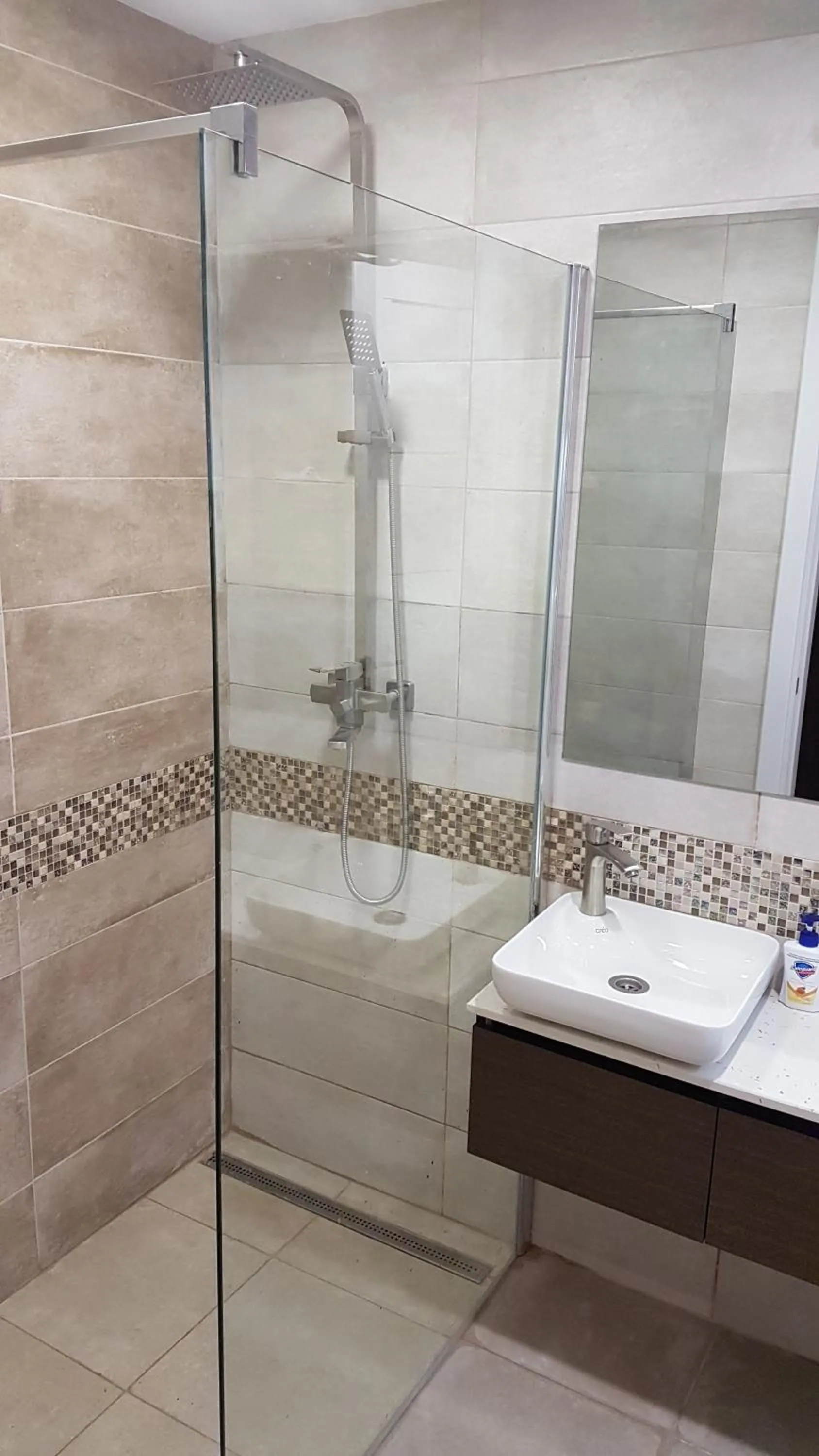 Shower in New Gudauri Loft II studio 553