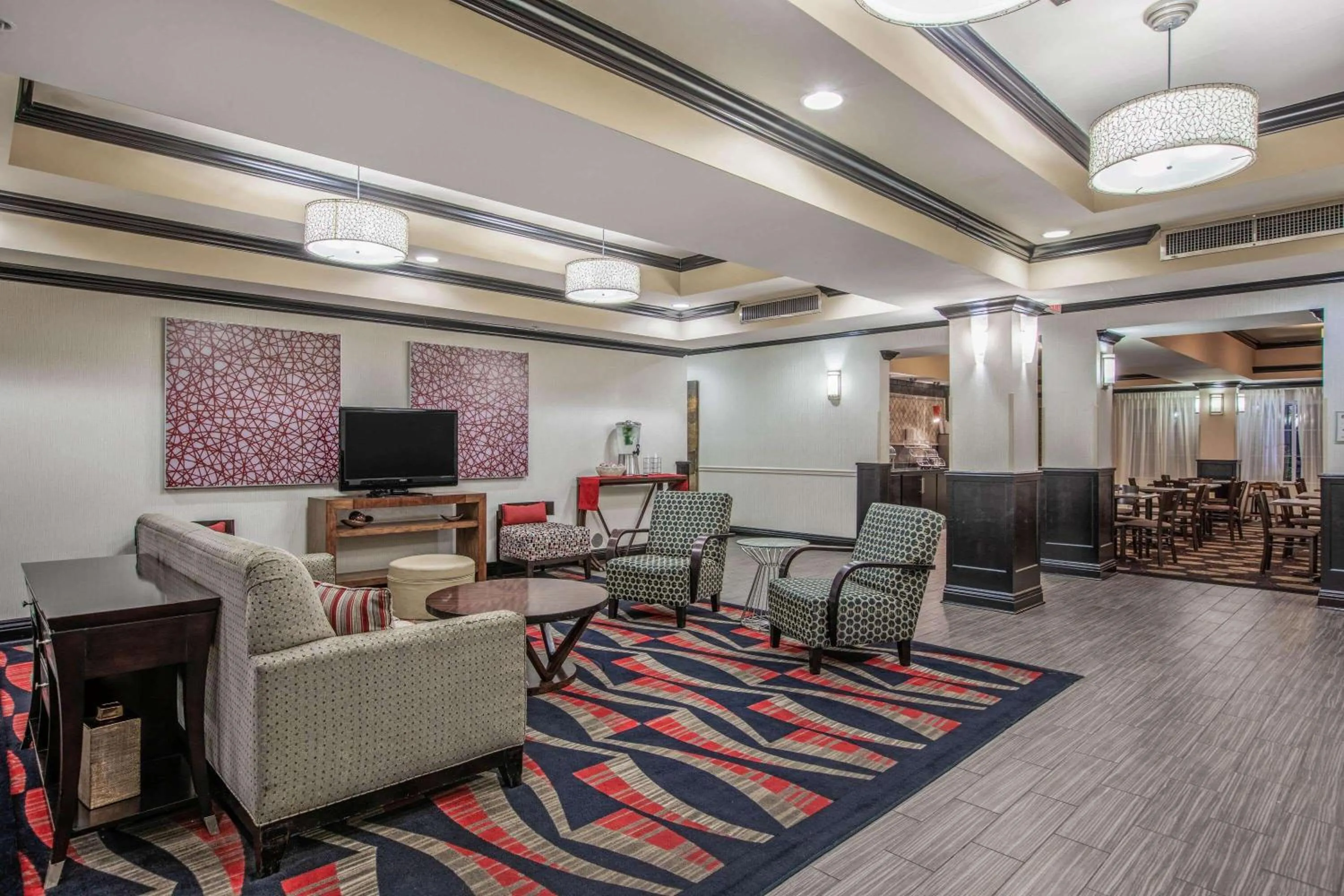 Lobby or reception in La Quinta by Wyndham Conway