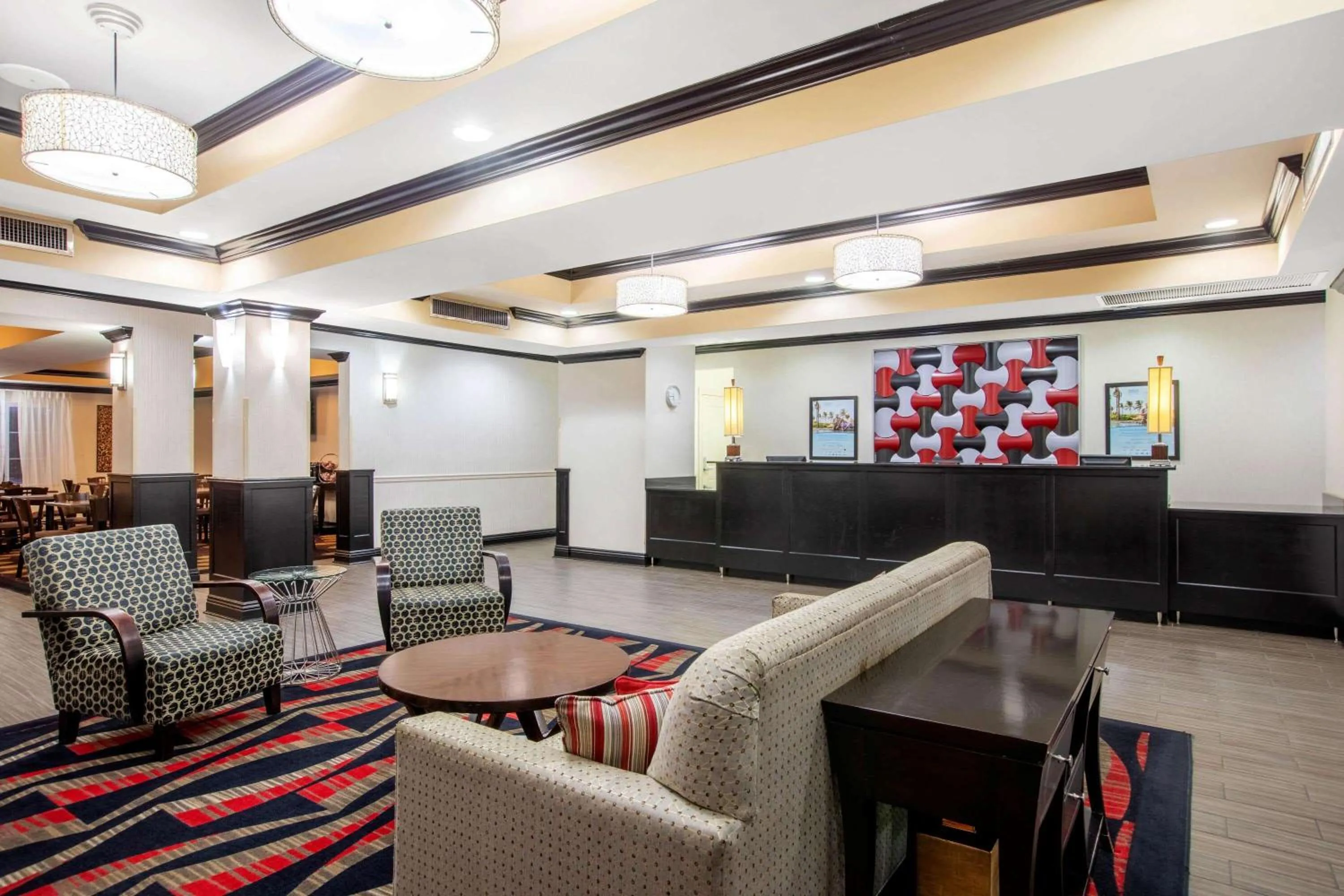 Lobby or reception in La Quinta by Wyndham Conway