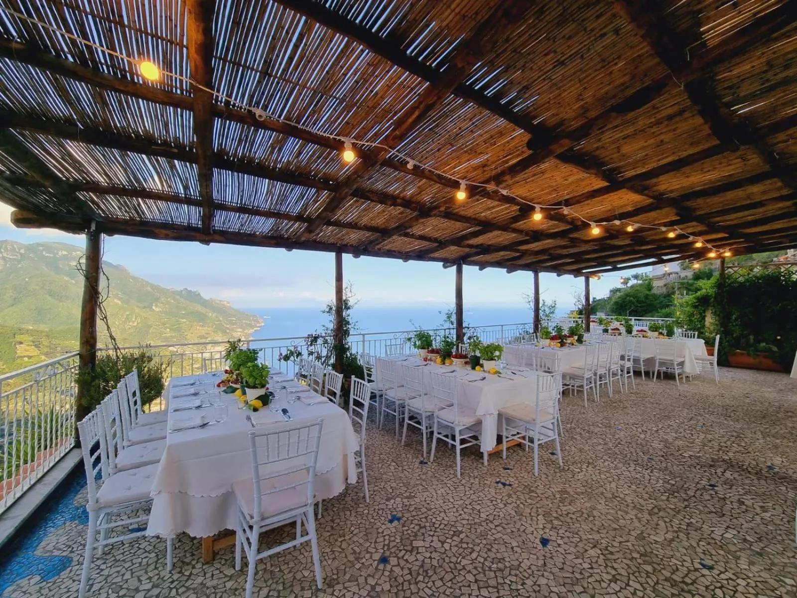 Patio in Hotel Bonadies