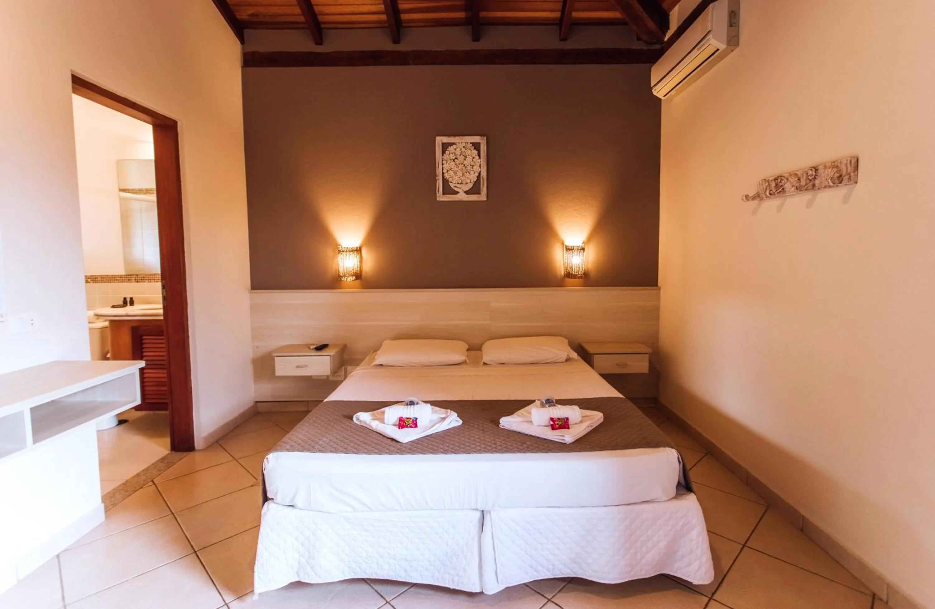 Bed in VELINN Pousada Villa Caiçara