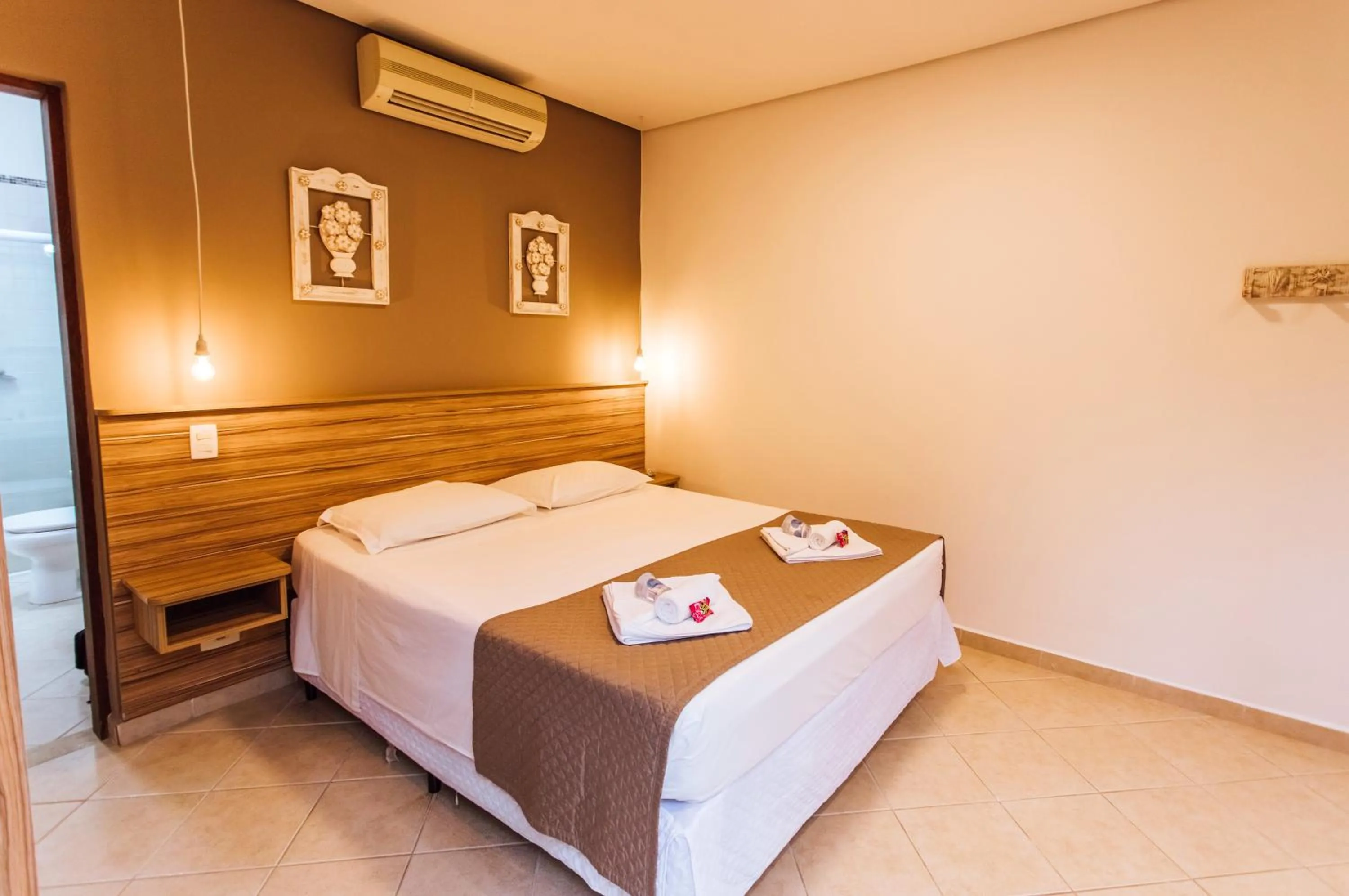 Bed in VELINN Pousada Villa Caiçara