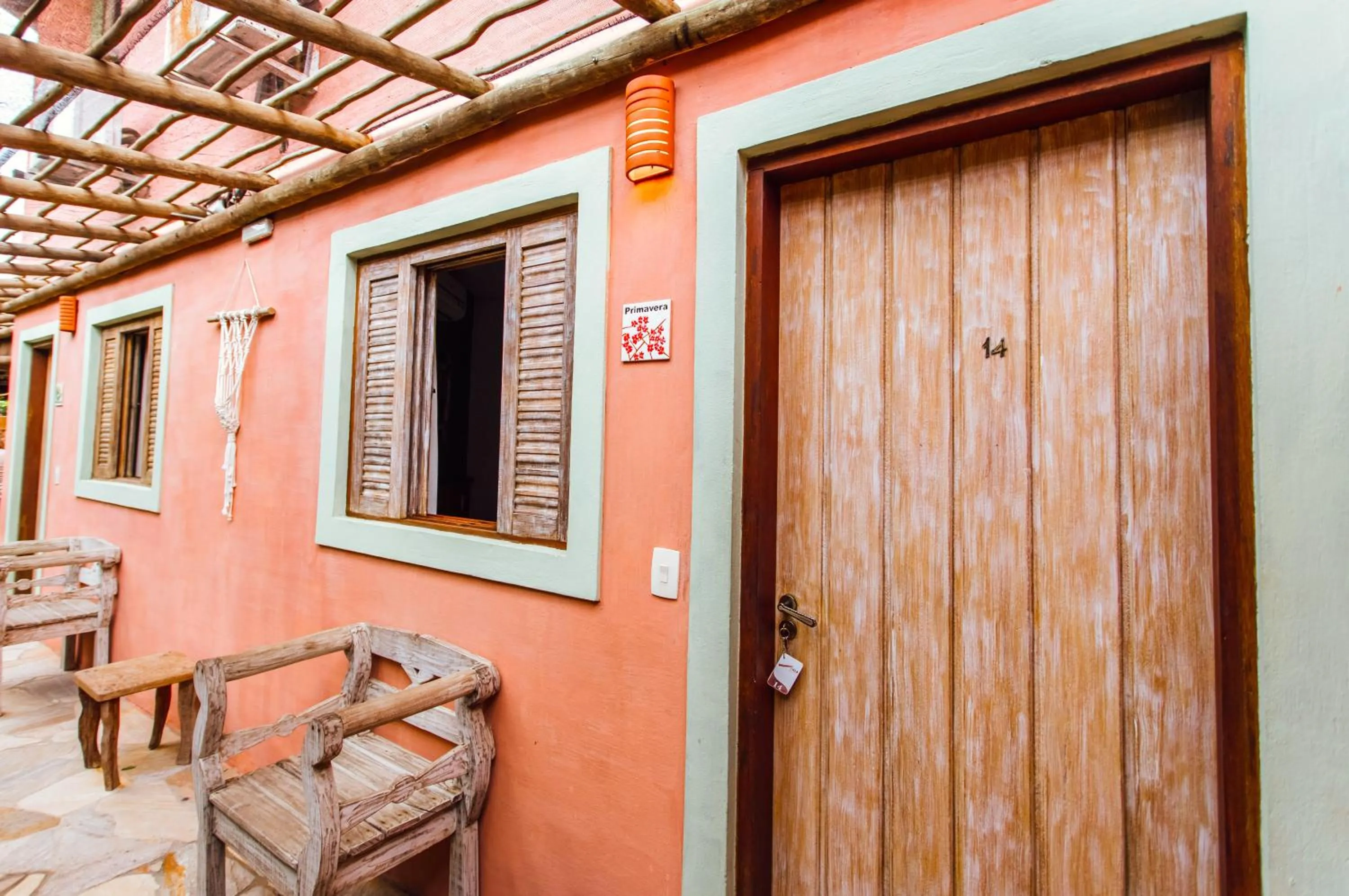 Patio in VELINN Pousada Villa Caiçara