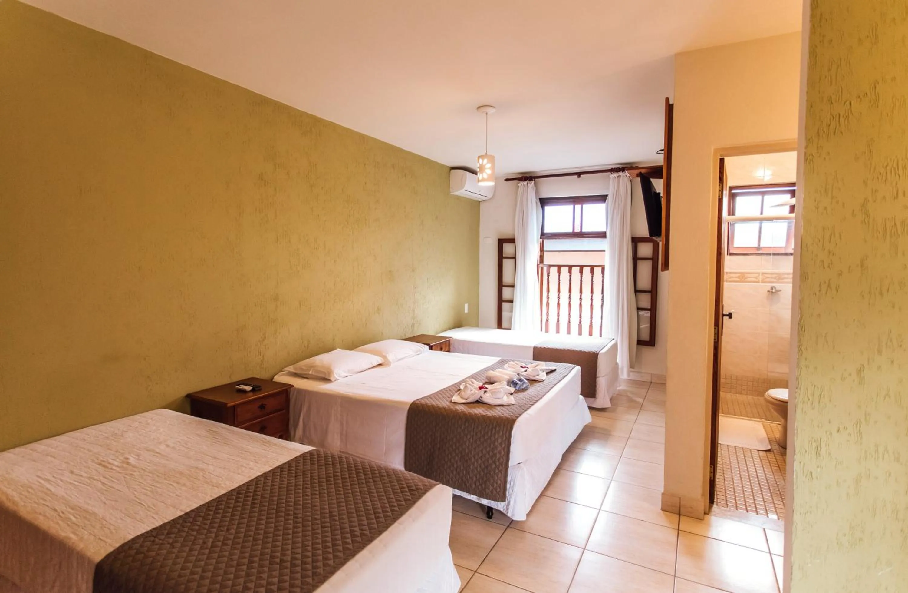 Bed in VELINN Pousada Villa Caiçara