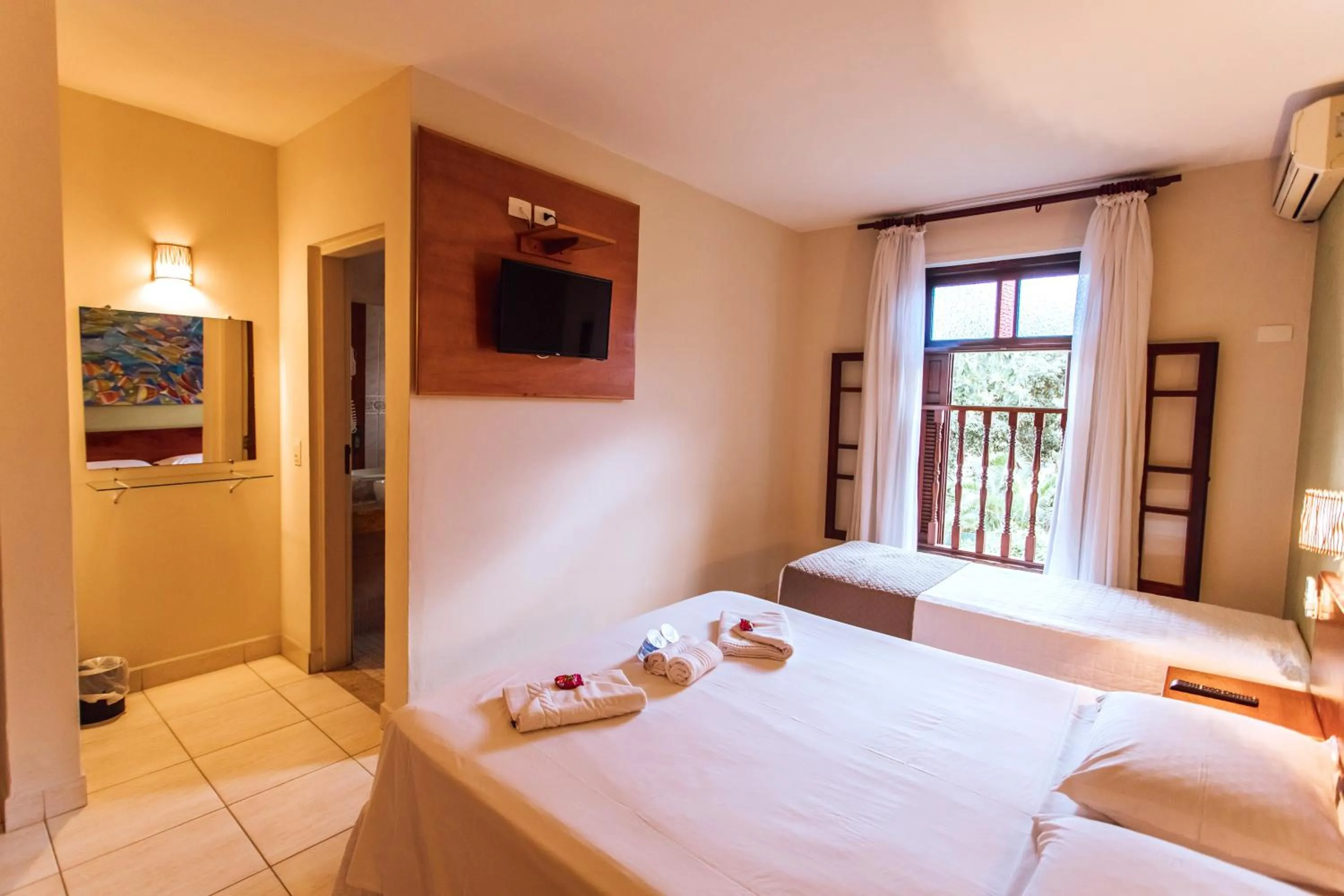 Bed in VELINN Pousada Villa Caiçara